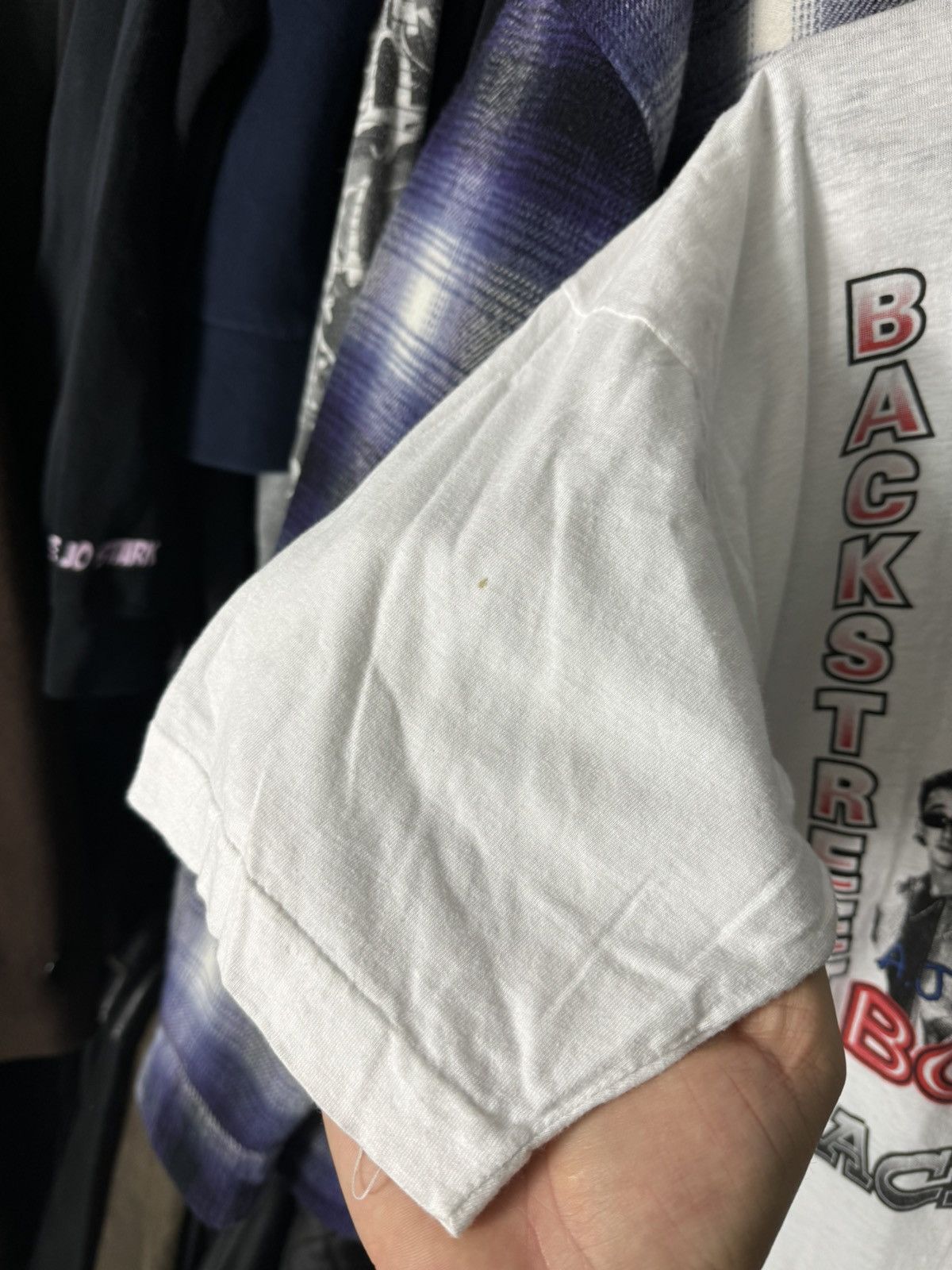Band Tees × Vintage Vintage 90s Backstreet Boys Single Stitch Full Print Boxy Size US L / EU 52-54 / 3 - 4 Thumbnail