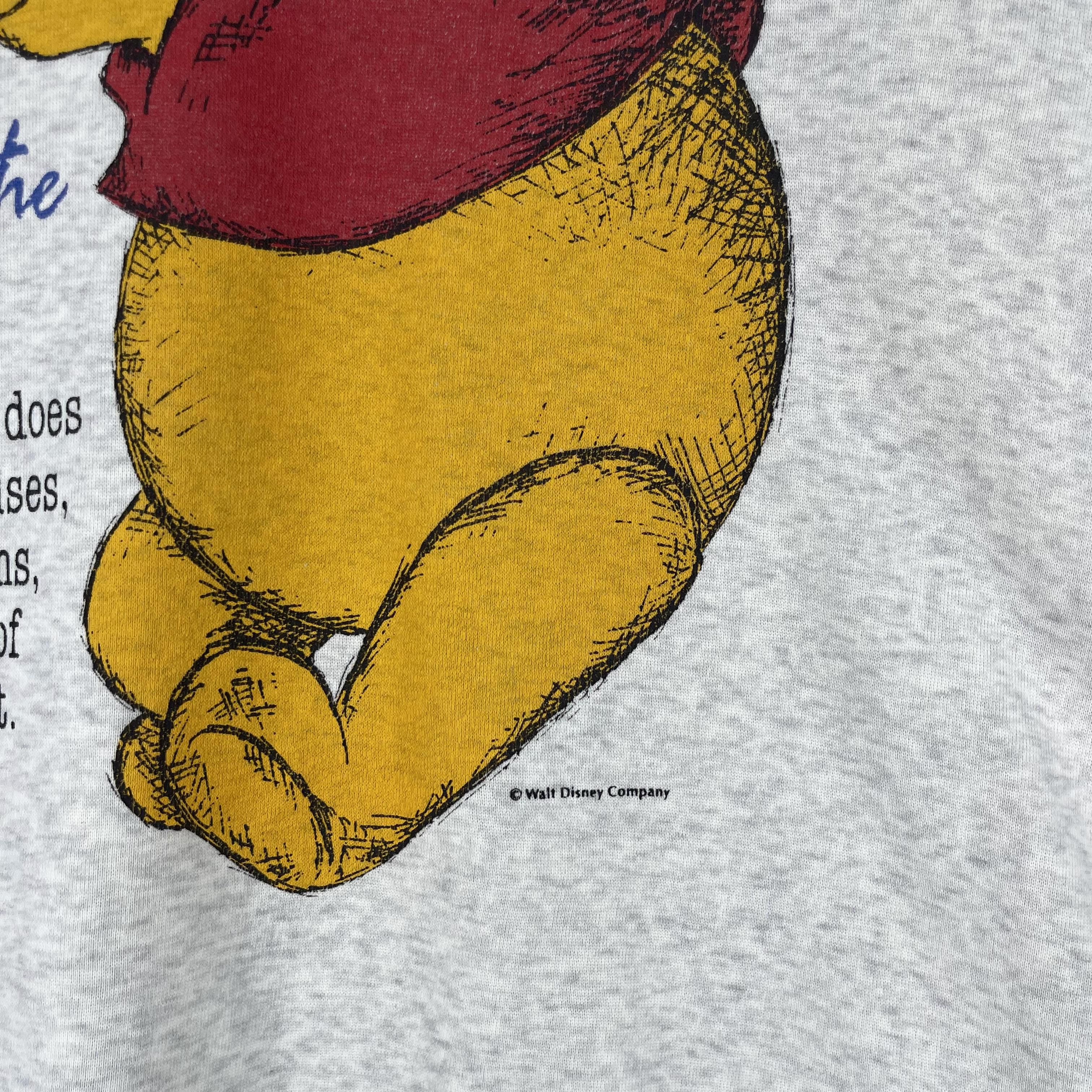 Disney Vintage 90s Disney WINNIE THE POOH Cartoon Sweater Size US M / EU 48-50 / 2 - 3 Thumbnail