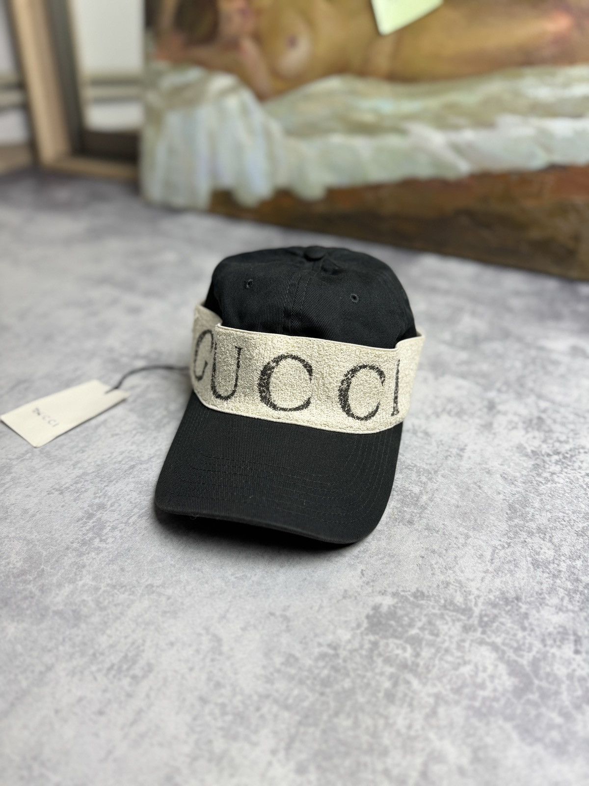 Vintage Y2K Era Gucci Monogram Made in Italy Bucket Hat hot