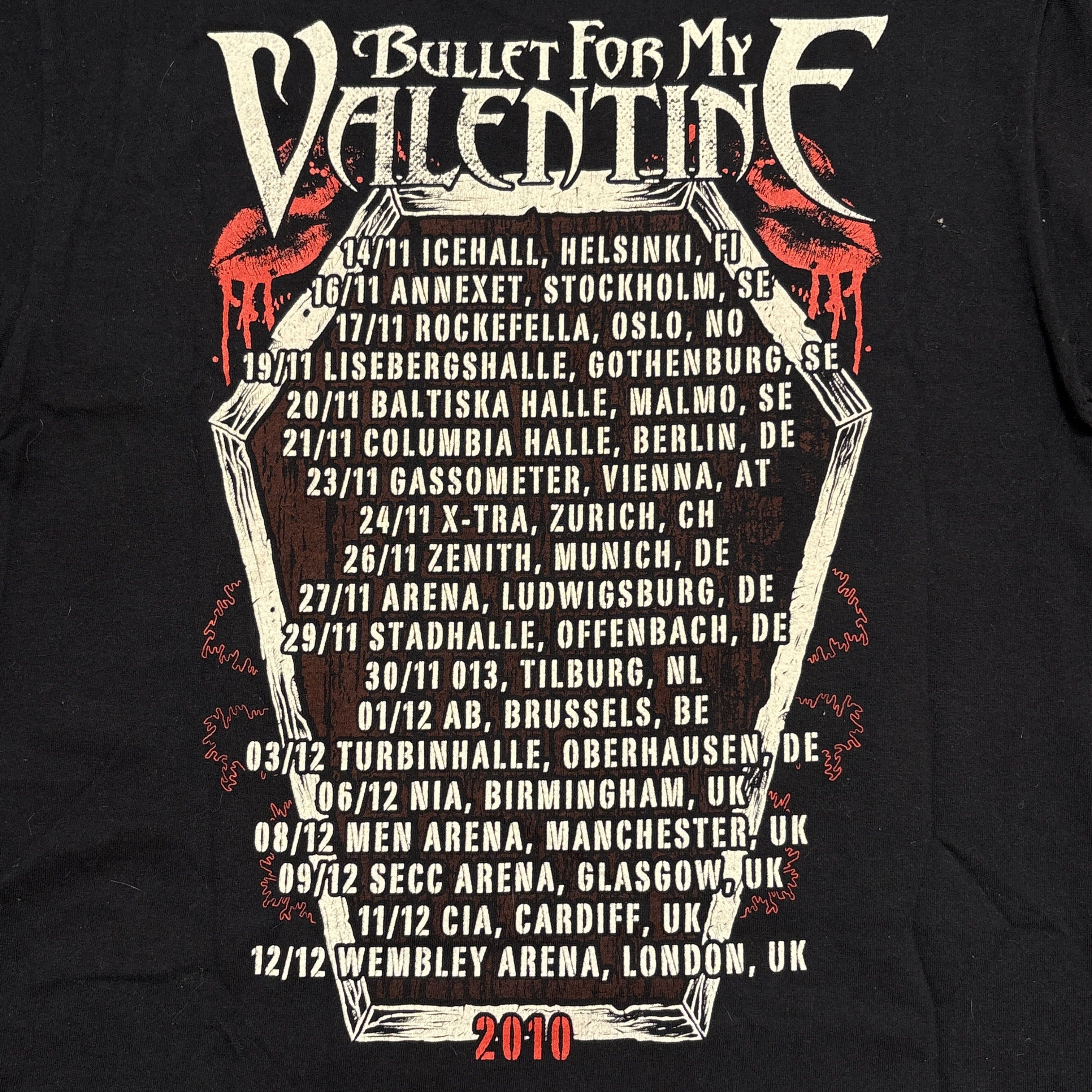 Band Tees Vintage Bullet For My Valentine Shirt Y2K Metalcore Band Tee Size US L / EU 52-54 / 3 - 12 Thumbnail