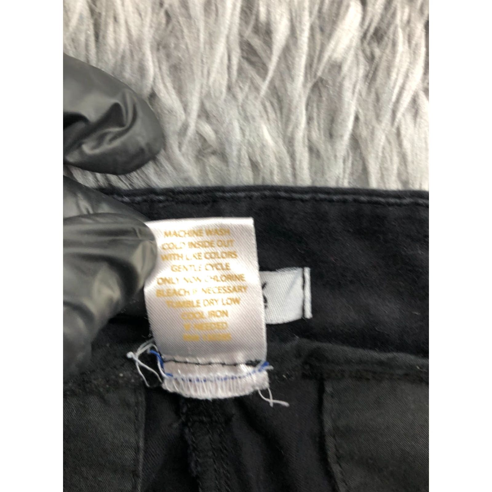 Vintage PER SE Chino Shorts Womens Size 10 Mid Rise Dark Wash Black Size 32" / US 10 / IT 46 - 8 Thumbnail