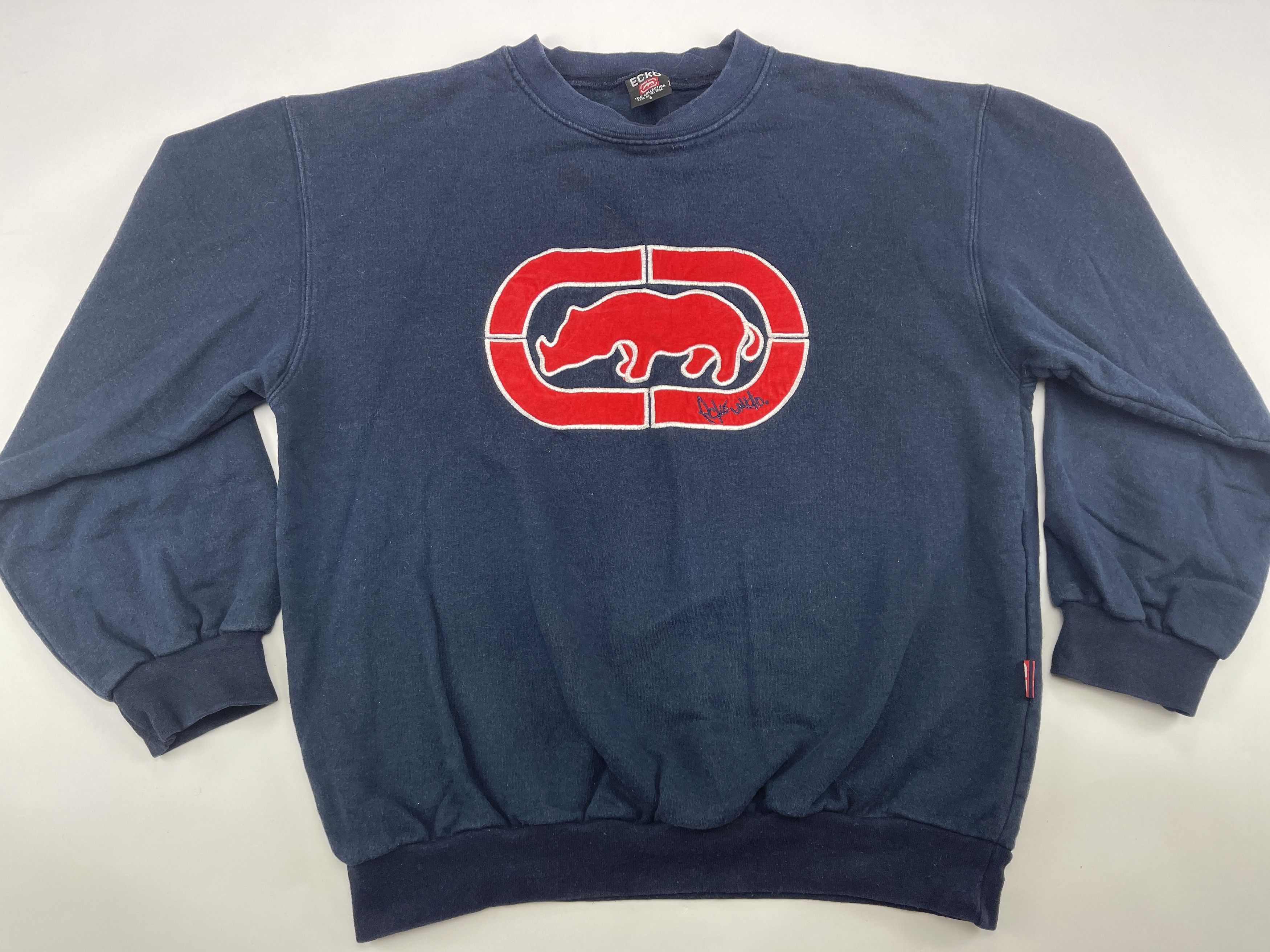 Ecko Unltd. ECKO UNLTD sweatshirt, blue, vintage 90s hip hop, 1990s S Size US S / EU 44-46 / 1 - 7 Thumbnail