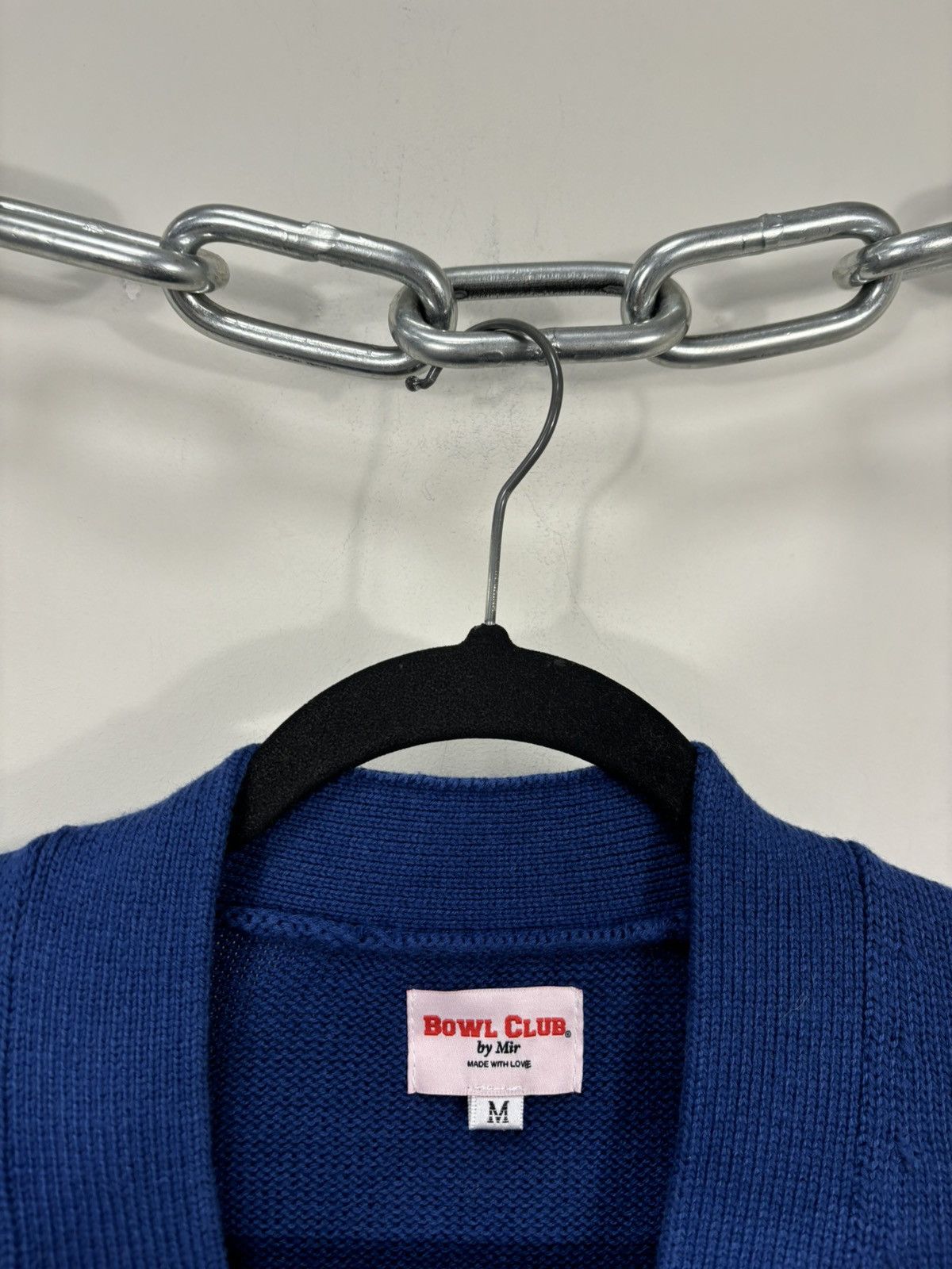 Other Mir Studio Bowl Club Y2K Blue Letterman Cardigan Sweater Size US M / EU 48-50 / 2 - 7 Thumbnail