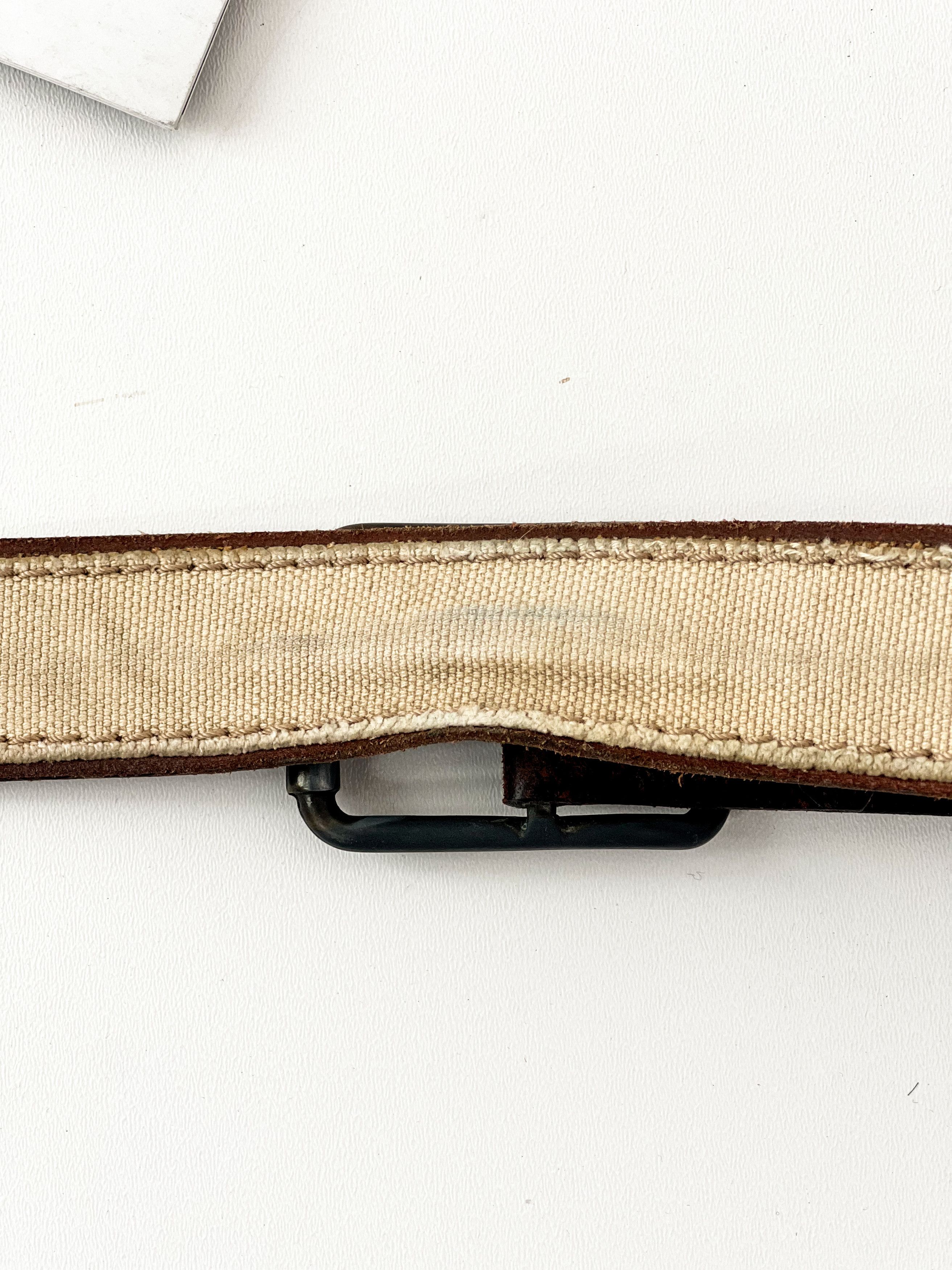 Leather × Levi's × Vintage Levi's Red Tab vintage leather belt Size 34 - 5 Thumbnail