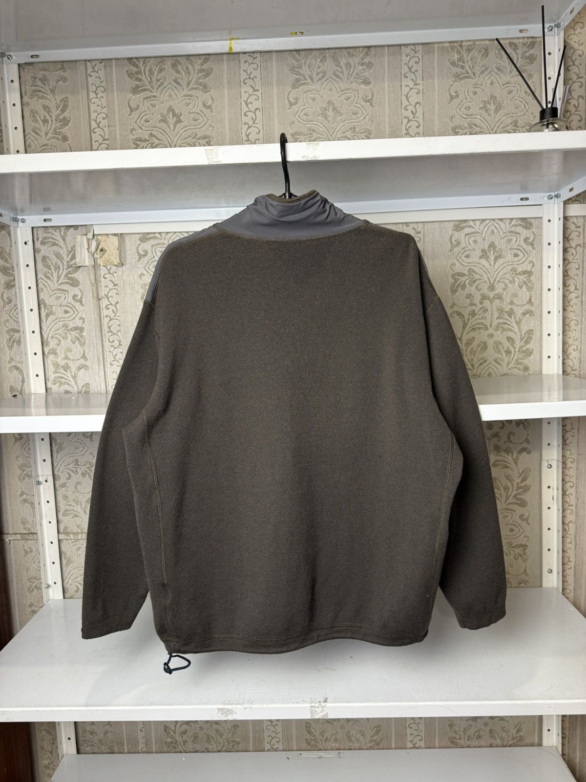 Ermenegildo Zegna Mens Ermenegildo Zegna Hybrid 1/4 zip fleece Size US L / EU 52-54 / 3 - 24 Thumbnail