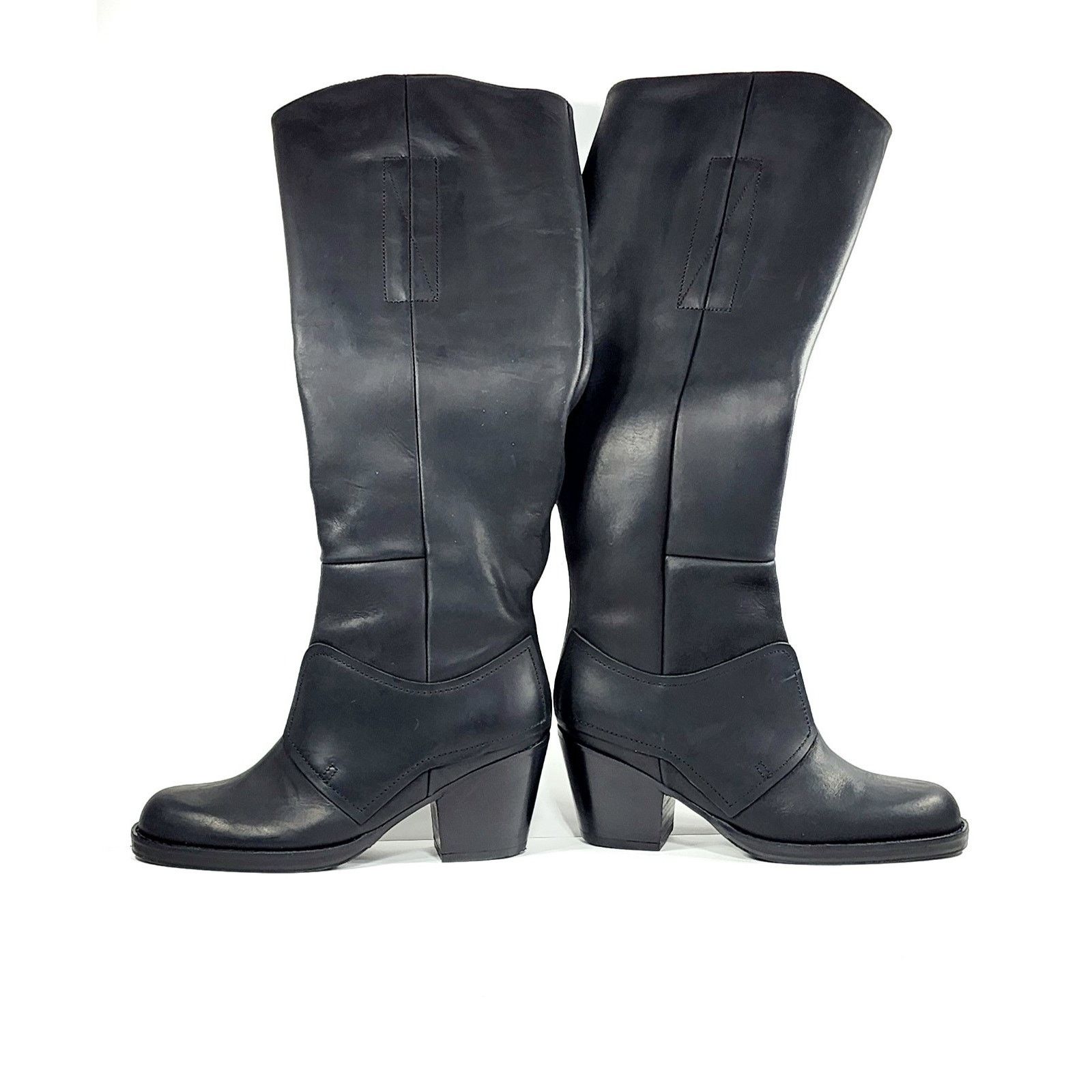 Acne Studios ACNE STUDIOS Leather Tall Boots US5 EU35 Size US 5 / IT 35 - 8 Thumbnail