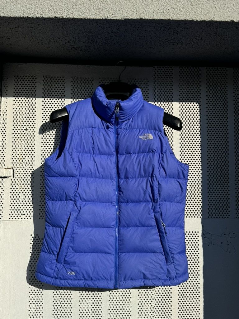 The North Face Blue Down Vest 700
