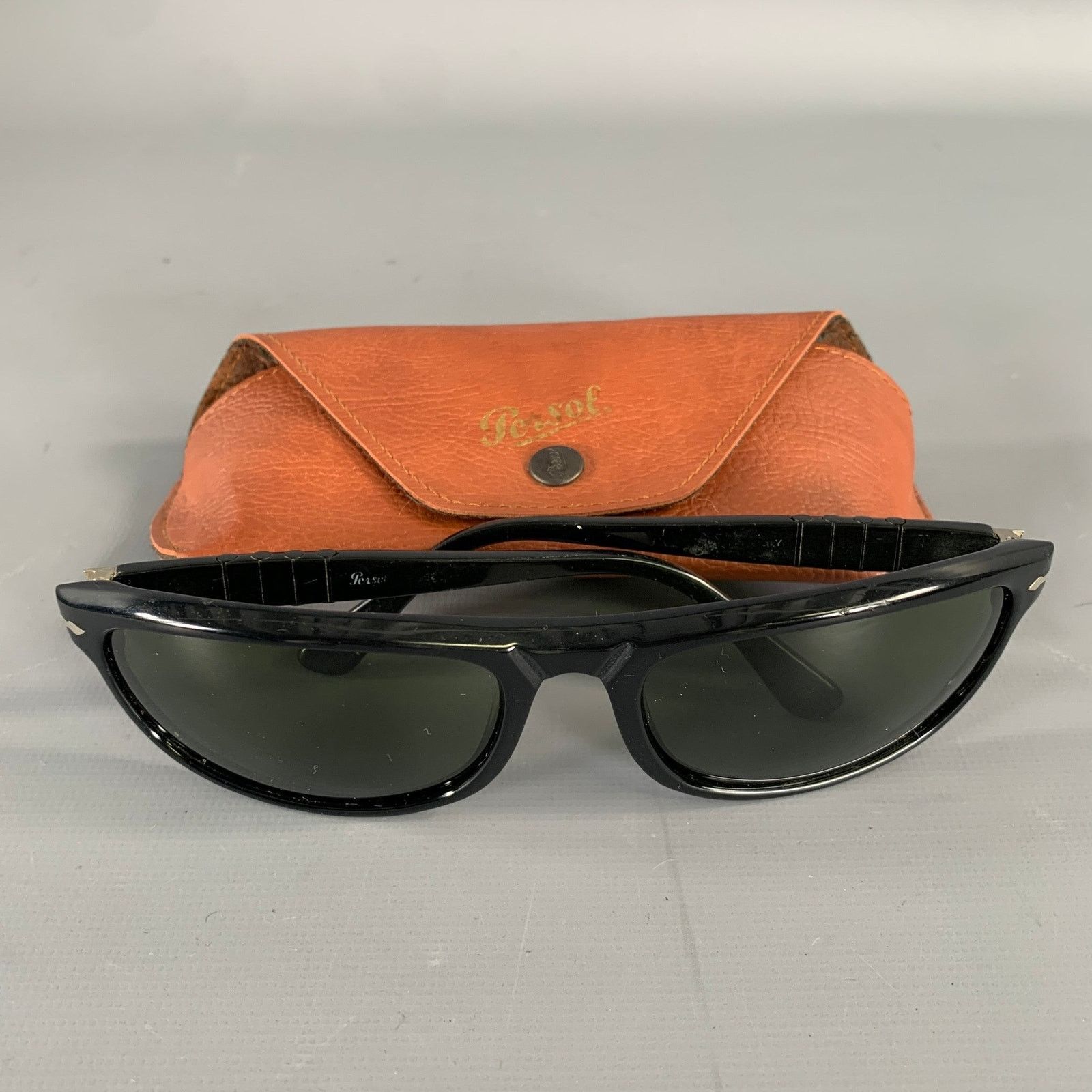 Persol PERSOL Black Silver Sunglasses Size ONE SIZE - 7 Thumbnail