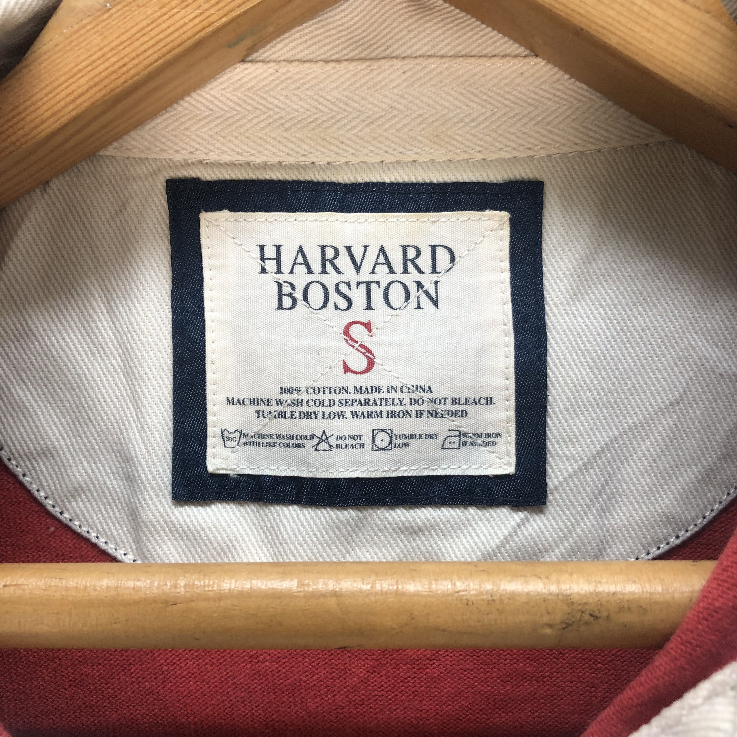 Vintage HAVARD BOSTON STRIPED POLO RUGBY #7415-144 Size US S / EU 44-46 / 1 - 7 Thumbnail