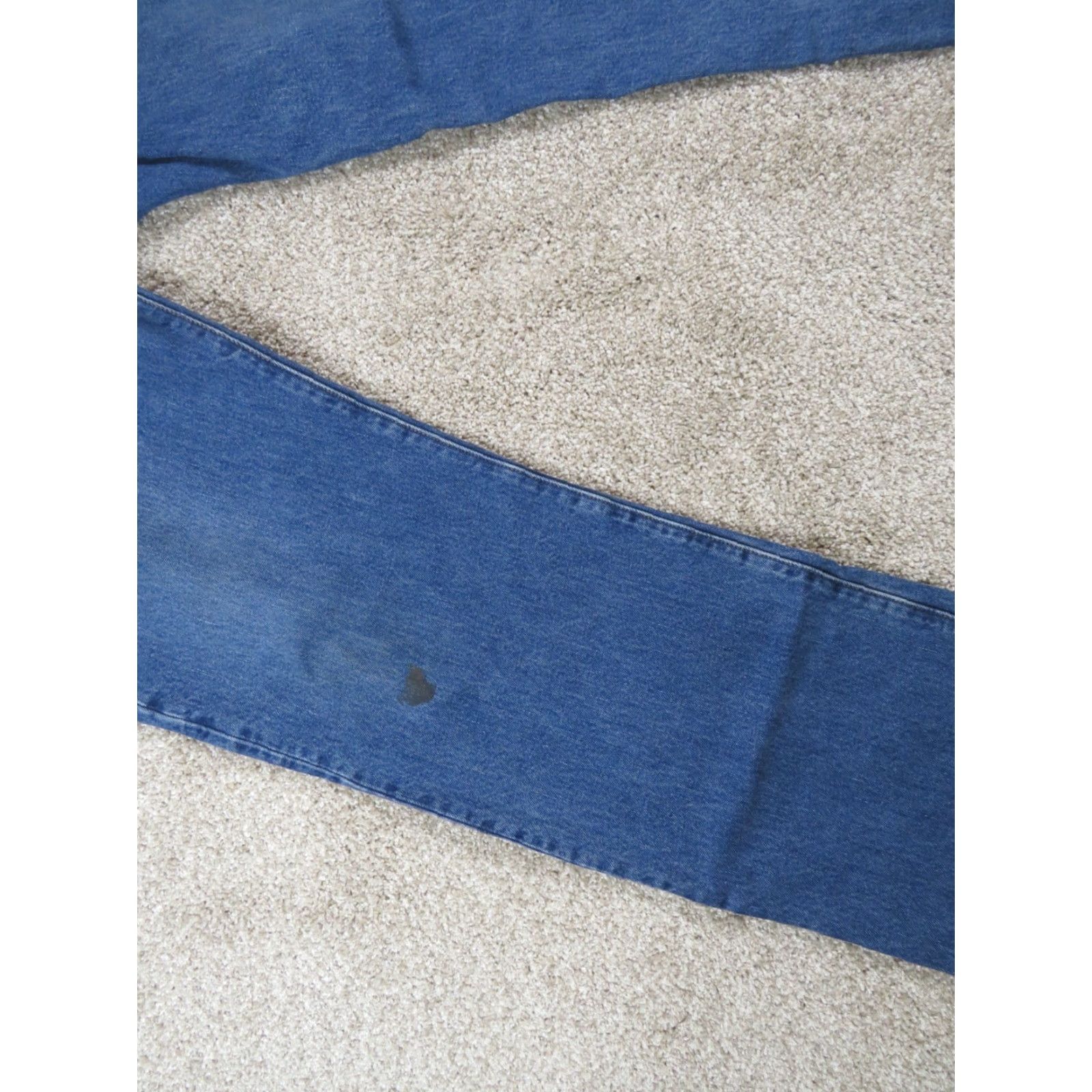 Levi's VINTAGE Levi's 501 Jeans Straight Leg Button Fly Blue 37X32 Men Regular Denim Cotton 90s USA Size US 37 - 2 Thumbnail