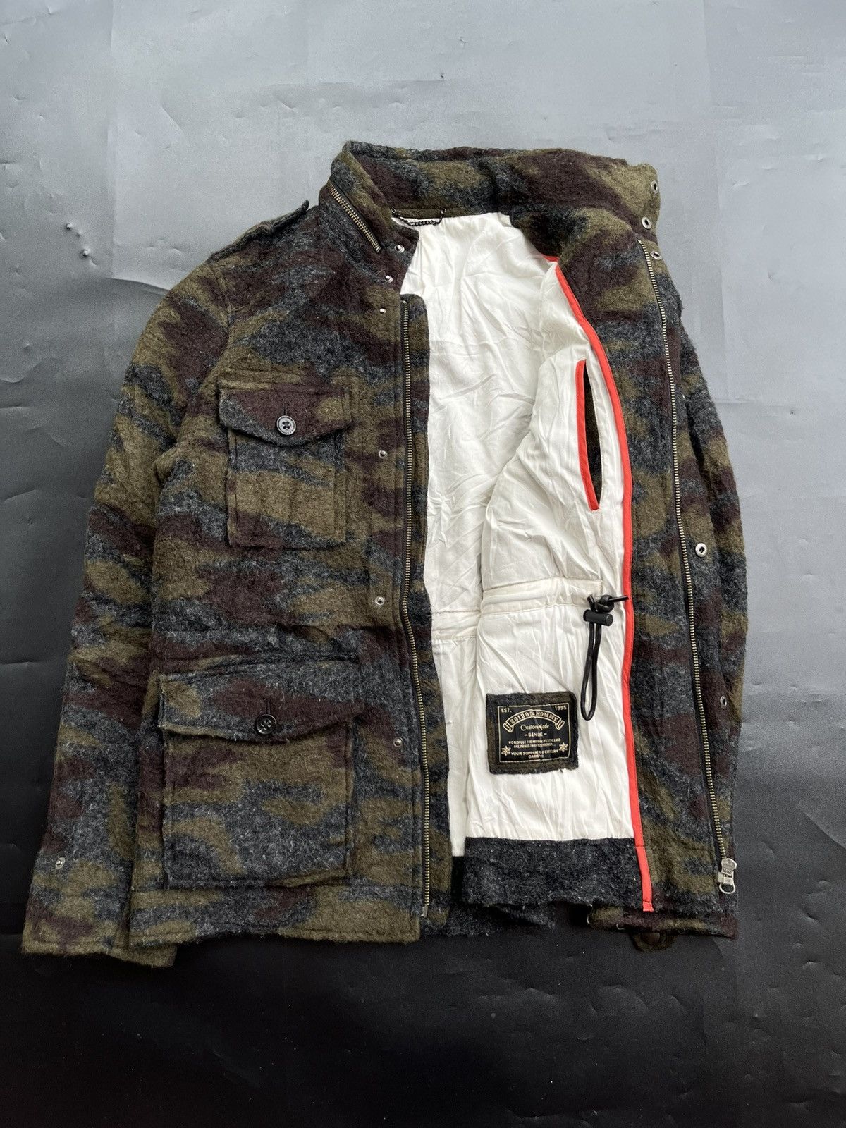 If Six Was Nine × Japanese Brand × Le Grande Bleu (L.G.B.) Japanese 291295=Homme army wool jacket Size US M / EU 48-50 / 2 - 7 Thumbnail