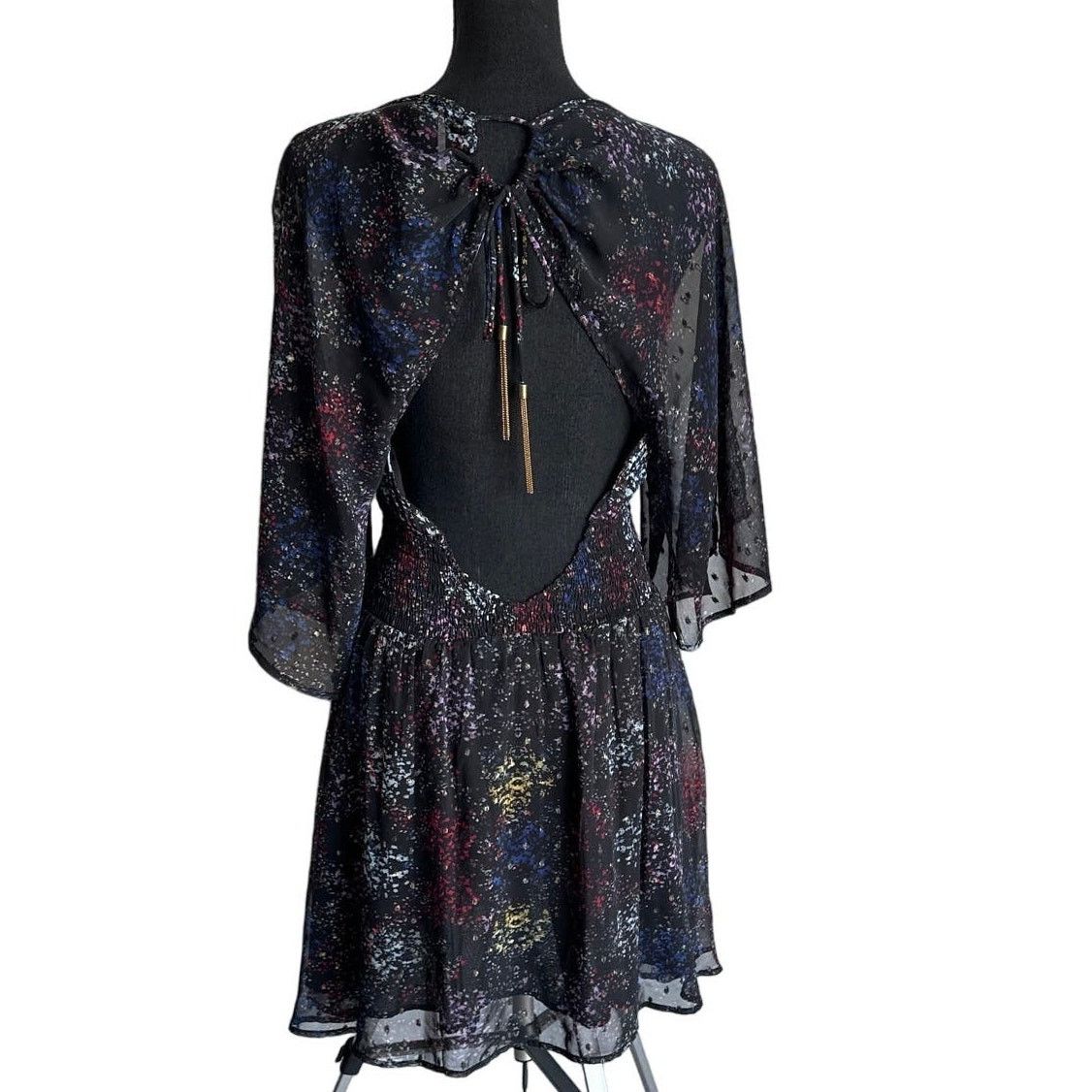 Free People Free People Black Dress Sz M Size M / US 6-8 / IT 42-44 - 3 Thumbnail