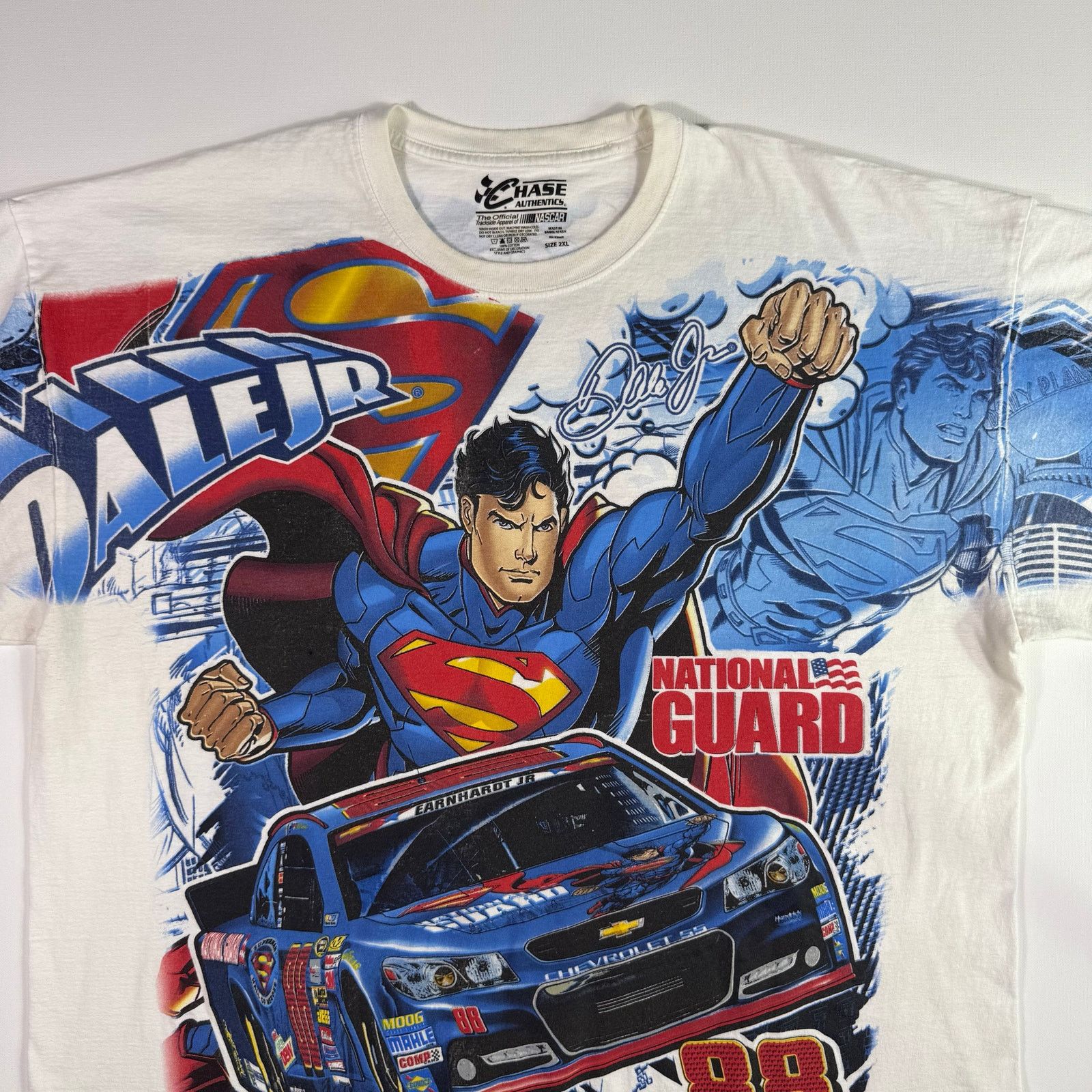 Chase Authentics Dale Jr Superman NASCAR T Shirt Chase Authentics 2XL Size US XXL / EU 58 / 5 - 2 Thumbnail