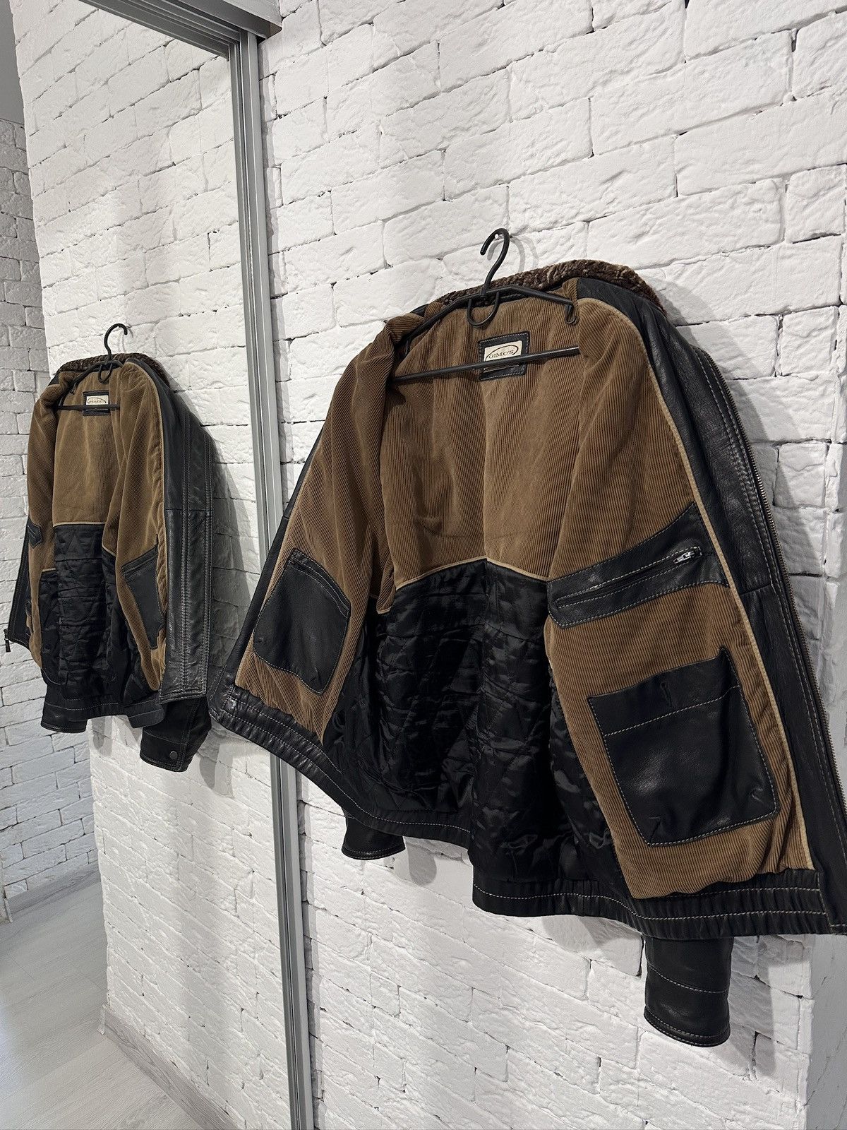 Gimo's Gimo’s Italy Leather Jacket – 100% Pelle Leather – Black Size US L / EU 52-54 / 3 - 10 Thumbnail