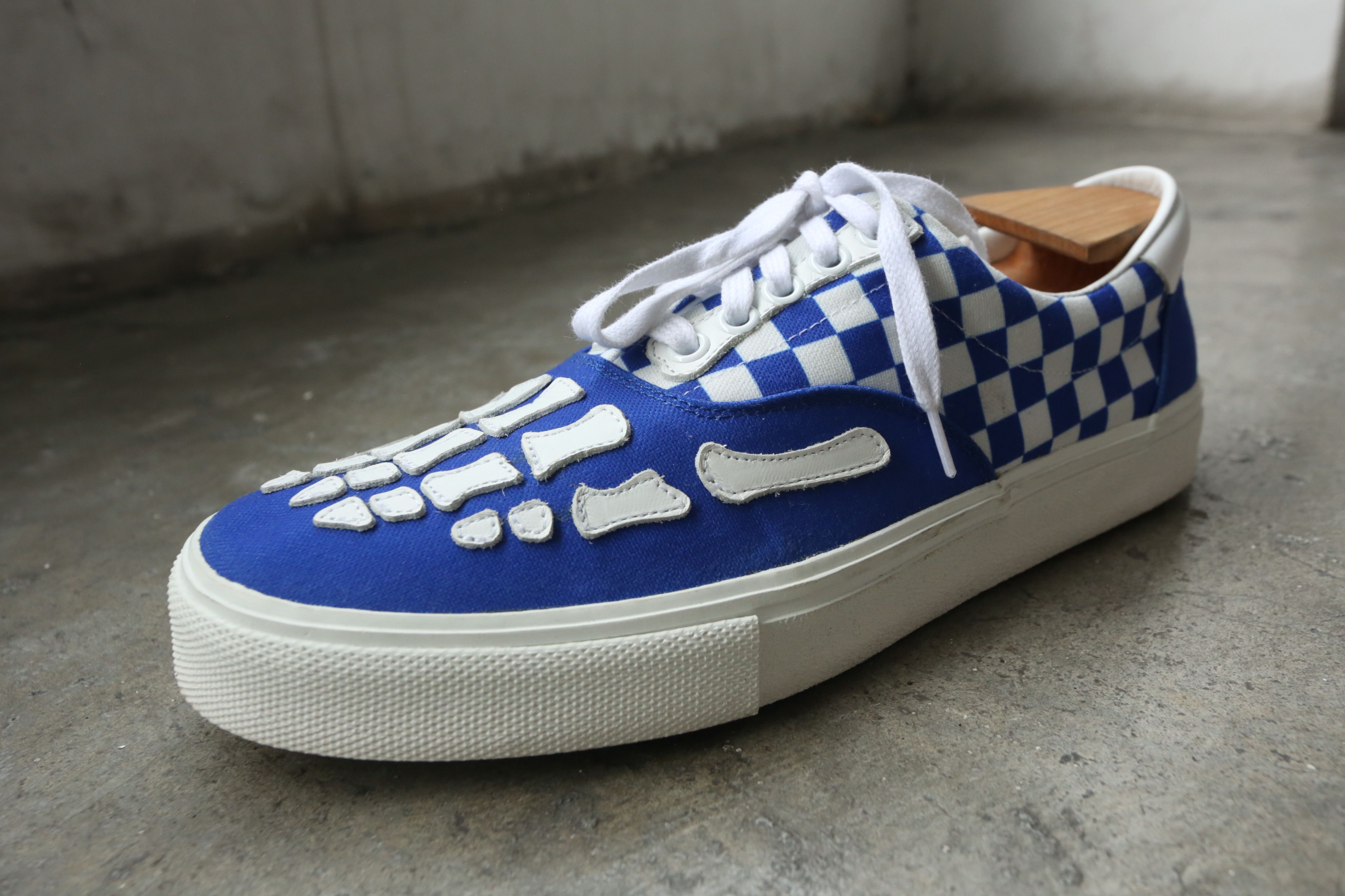 Amiri Amiri - F/W 20 - Checkered Skeleton Toe Sneakers Size US 9 / EU 42 - 9 Thumbnail