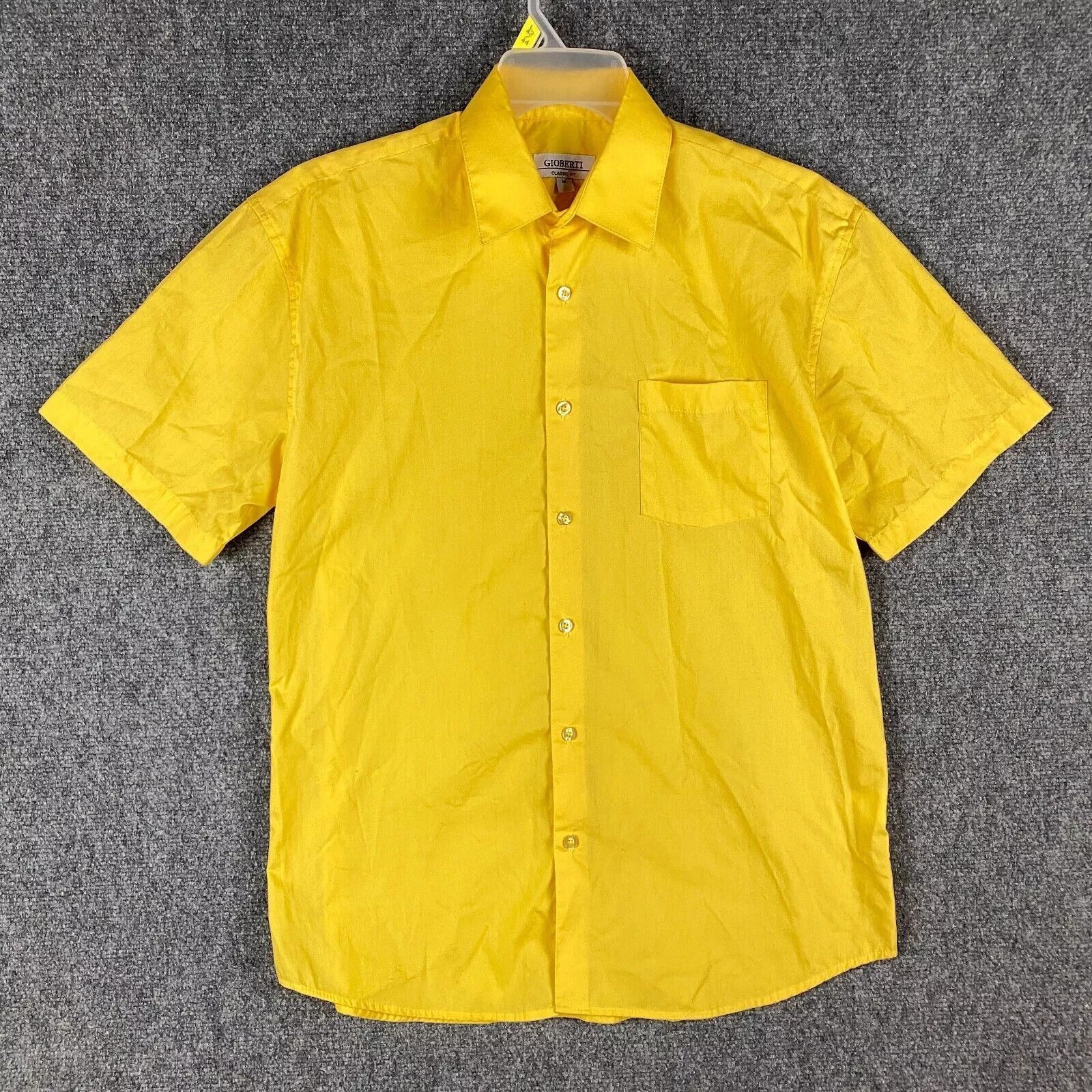 Other Gioberti Button Up Shirt Men Medium Classic Fit Short Sleeve Size US M / EU 48-50 / 2 - 1 Thumbnail