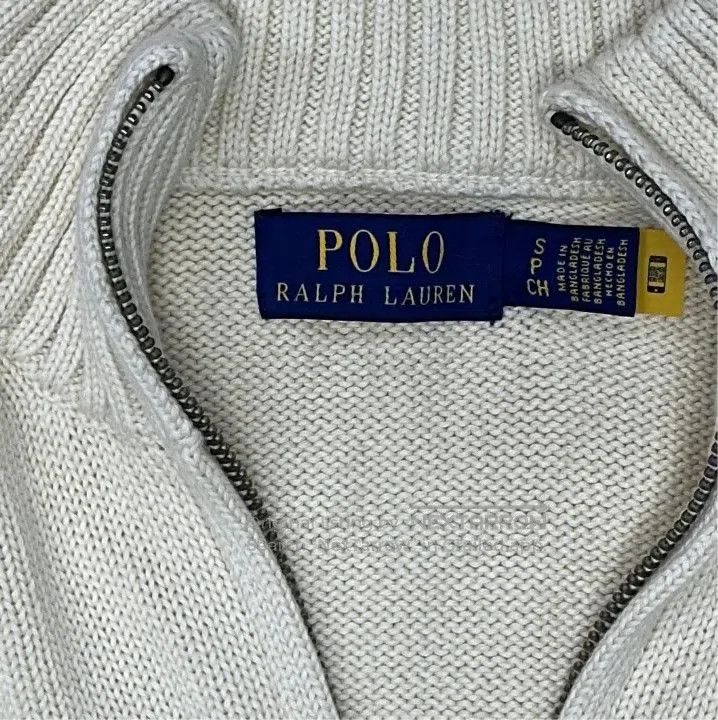 Polo Ralph Lauren Polo Ralph Lauren Men's Ribbed Stand Collar Knit Sweater. Size US S / EU 44-46 / 1 - 4 Thumbnail