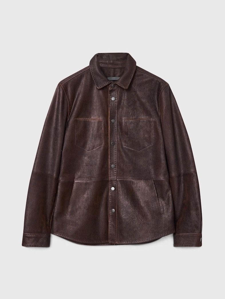 John Varvatos Lottie Shirt Jacket EU 56 USA 46 Size US XL / EU 56 / 4 - 22 Thumbnail