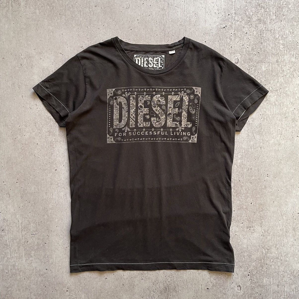Diesel × Vintage Diesel t-shirt vintage Size US XL / EU 56 / 4 - 1 Thumbnail