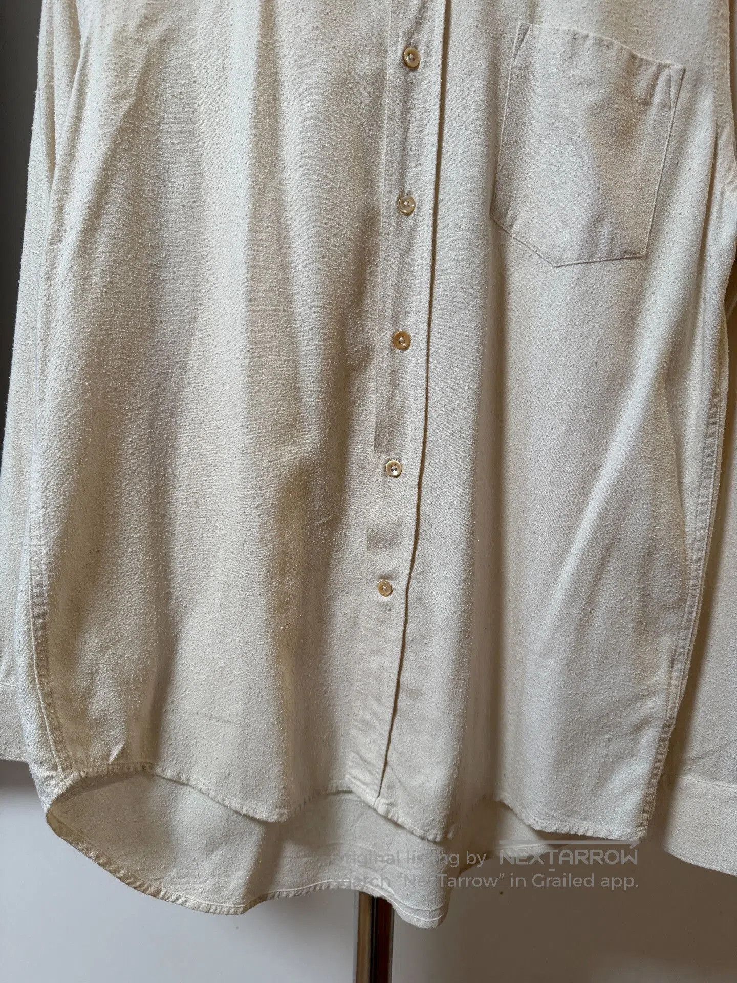 Vintage Legacy Terry Cloth White Shirt Size 50. Size US M / EU 48-50 / 2 - 3 Thumbnail