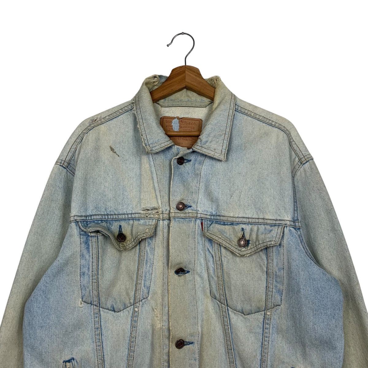 Levi's Vintage Levis 75525 Denim Jacket Size US S / EU 44-46 / 1 - 2 Thumbnail