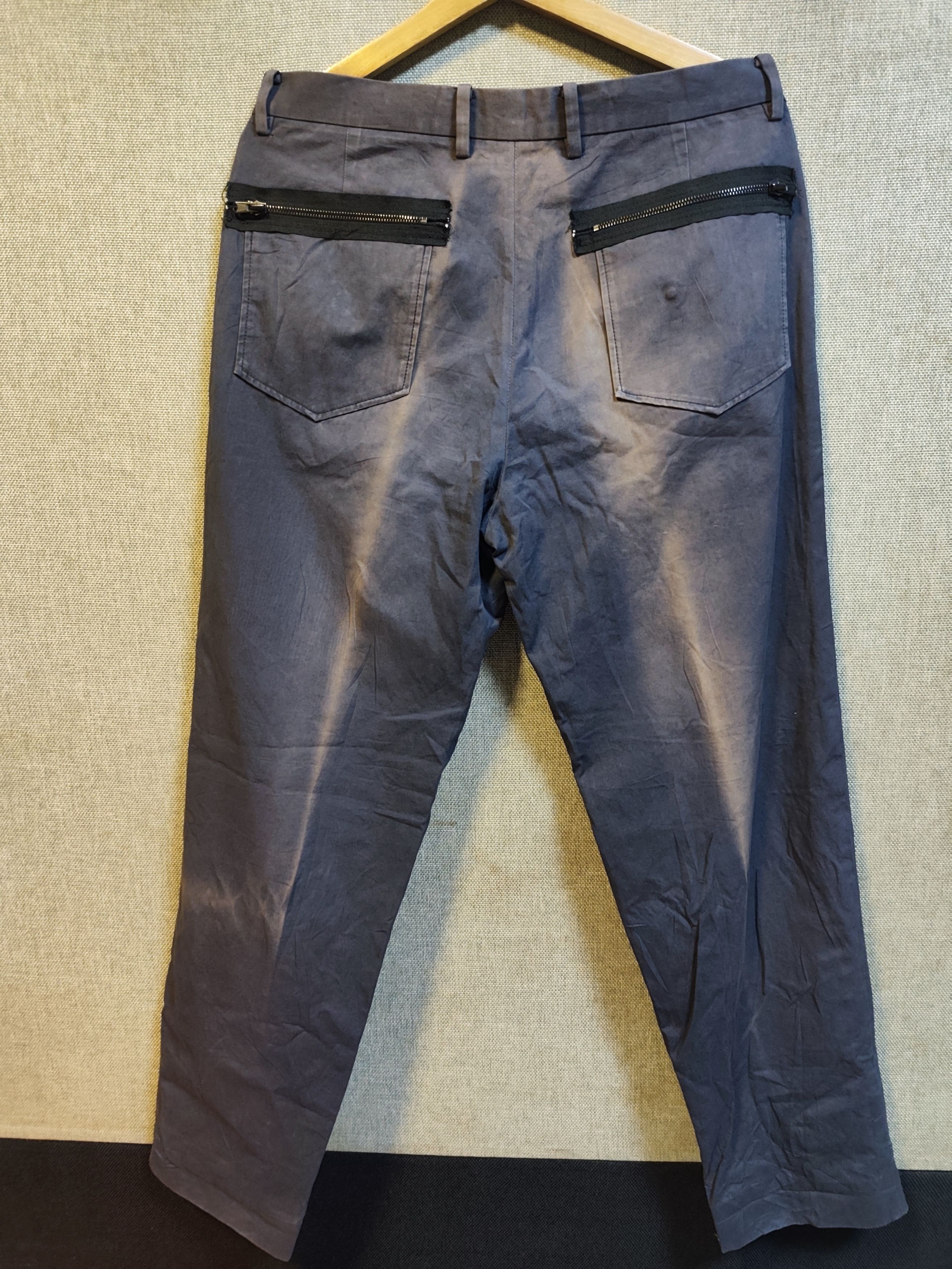Number (N)ine SS06 Number(N)ine Zip Leg Black Velvet Pants | Grailed