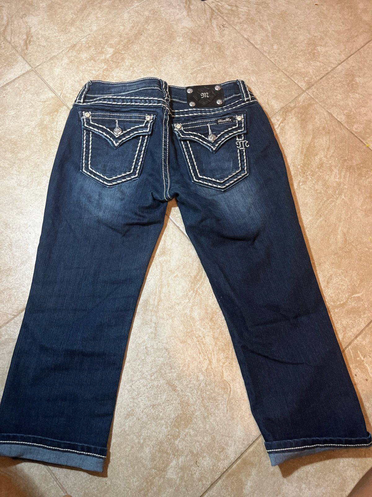 Miss Me Miss me low rise capri jeans Size 29" - 4 Thumbnail