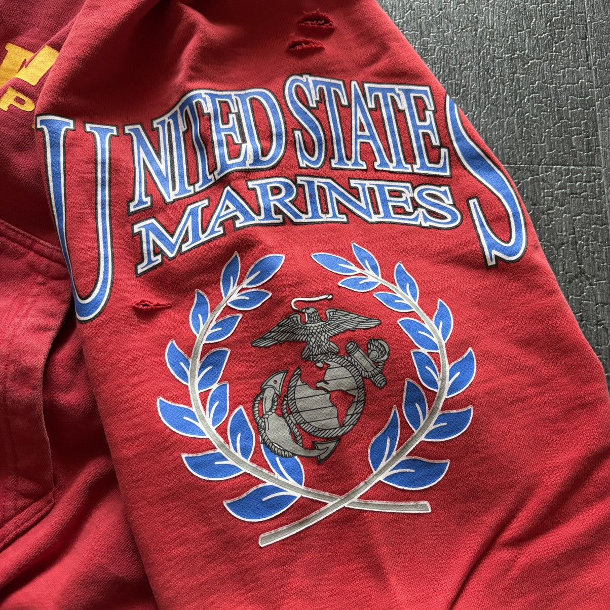 PROJECT G/R Project G/R MARINES FOLDED ZIP HOODIE size 3 Size US L / EU 52-54 / 3 - 4 Thumbnail