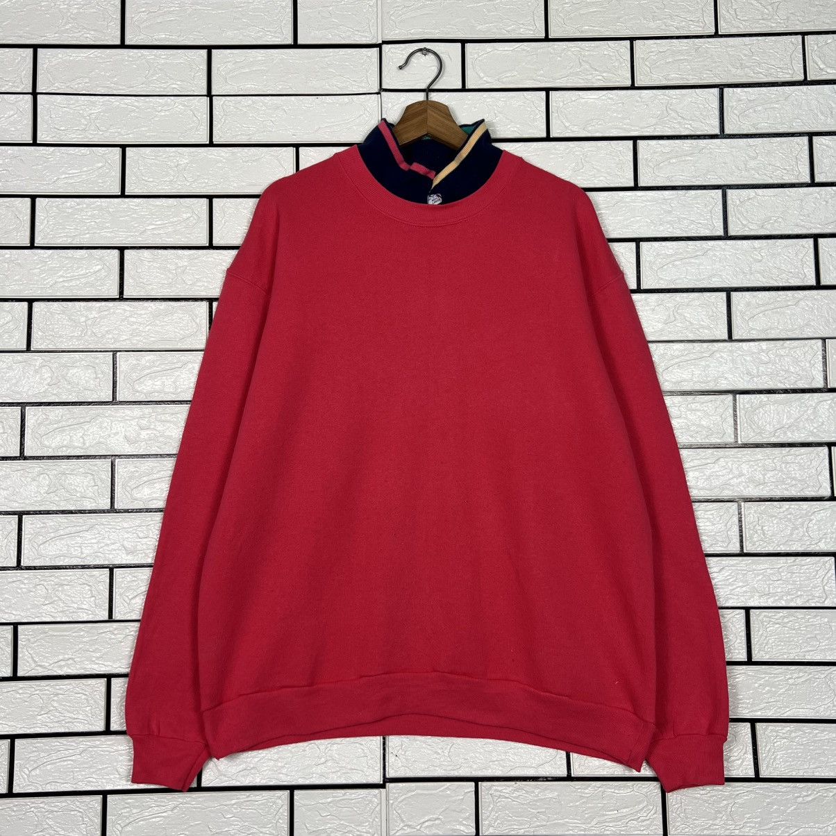 Vintage Vintage 90's CAL CRU Made in Usa Plain Sweatshirt #4102-C186 Size US L / EU 52-54 / 3 - 1 Thumbnail