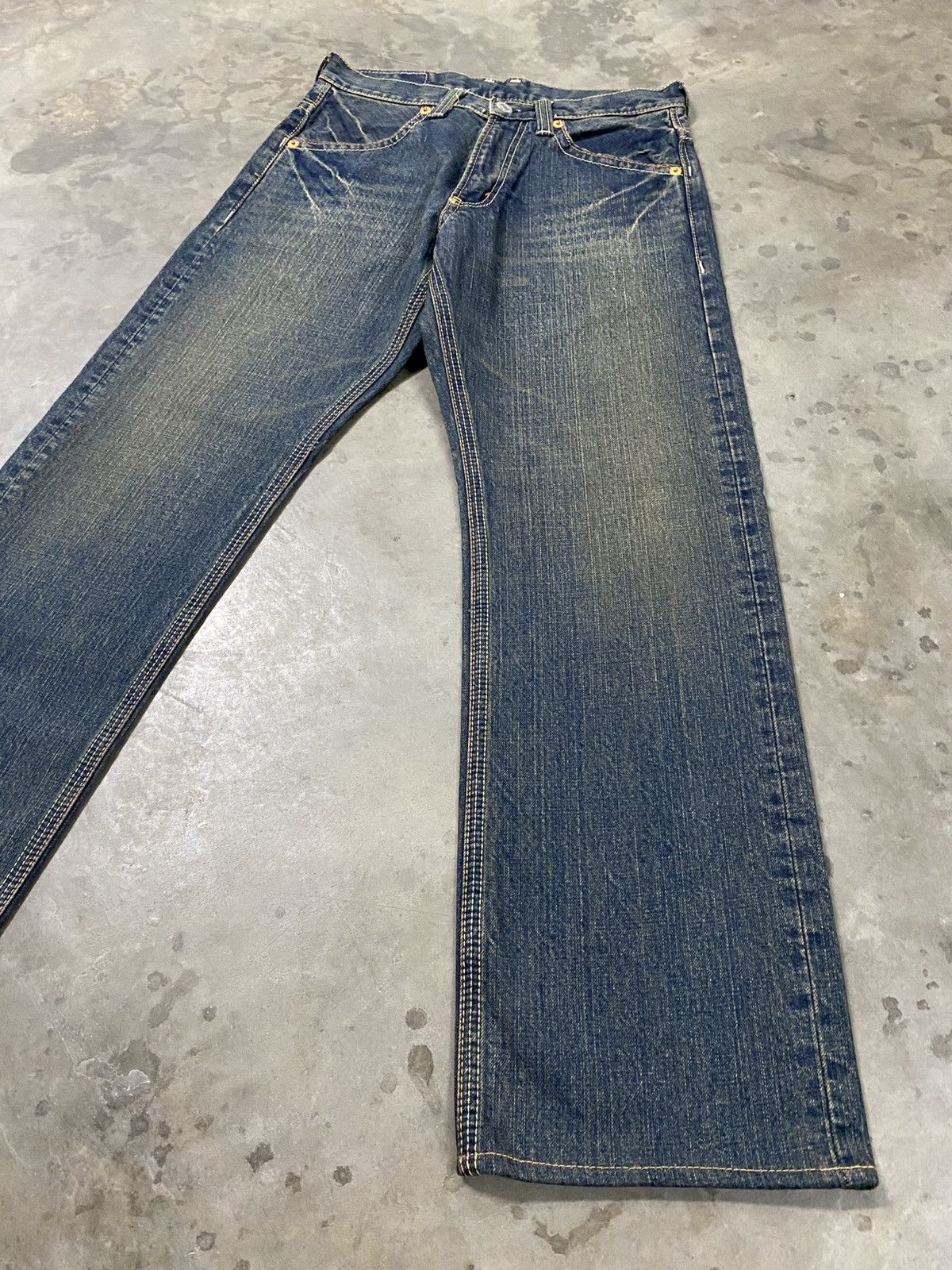 Hysteric Glamour × If Six Was Nine × Le Grande Bleu (L.G.B.) Baggy Jeans Bobson Mud Rusty Jeans @247 Size US 30 / EU 46 - 6 Thumbnail