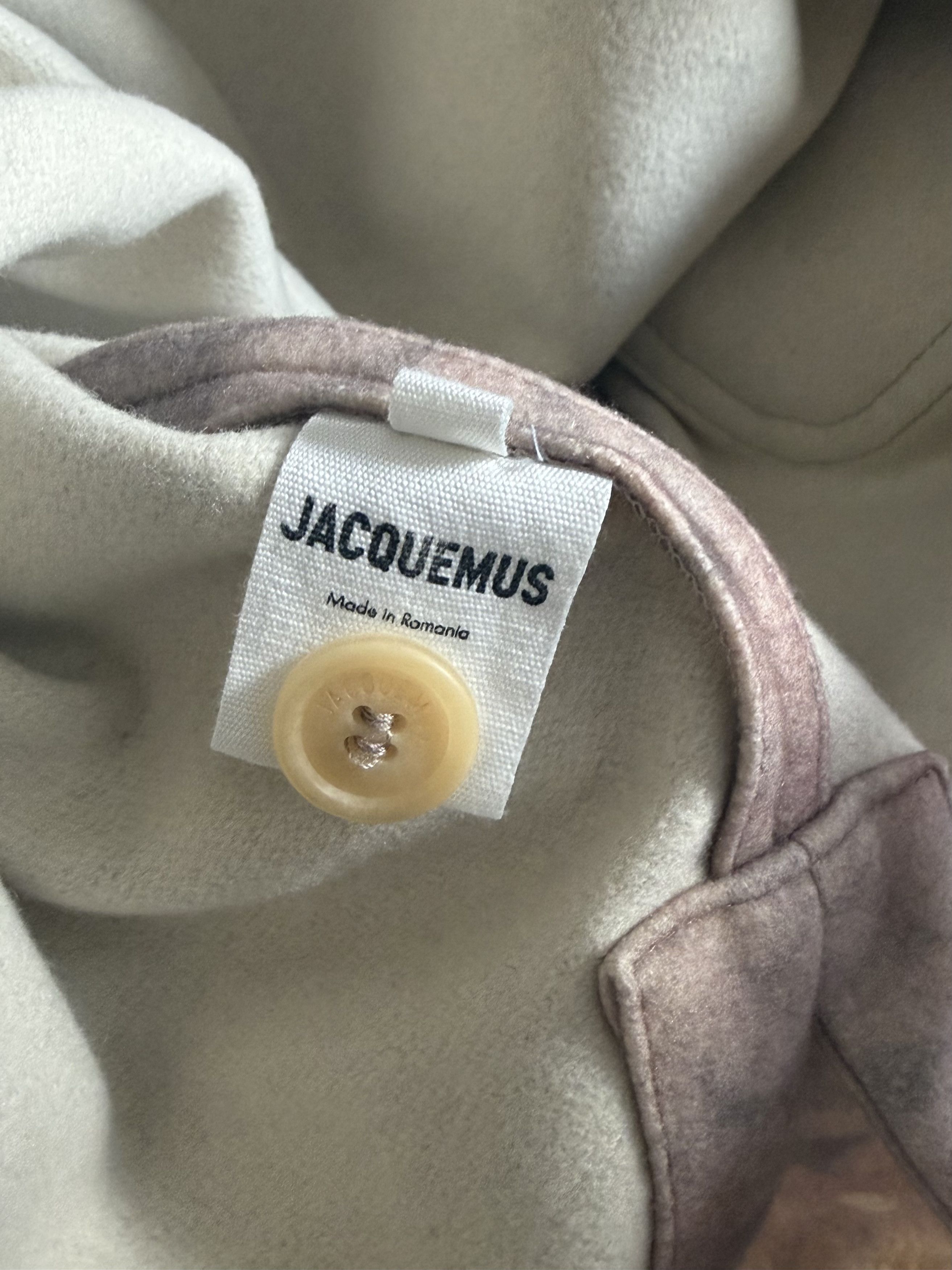Jacquemus Jacquemus Le Blouson Montage Wool Shirt Size US L / EU 52-54 / 3 - 6 Thumbnail