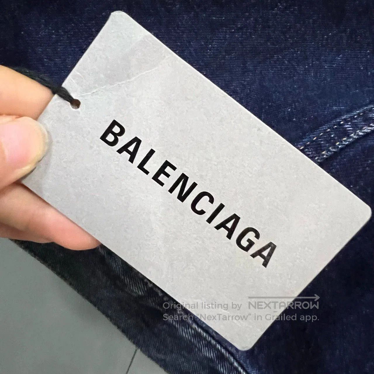 Balenciaga Balenciaga FBI Print Denim Jacket. Size US S / EU 44-46 / 1 - 4 Thumbnail