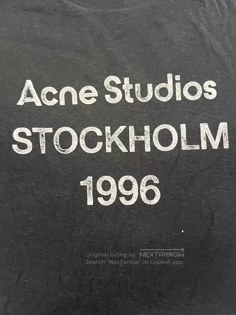 Acne Studios Acne Studios 1996 Series Letter Printed Crewneck Short Sle Size US XS / EU 42 / 0 - 3 Thumbnail