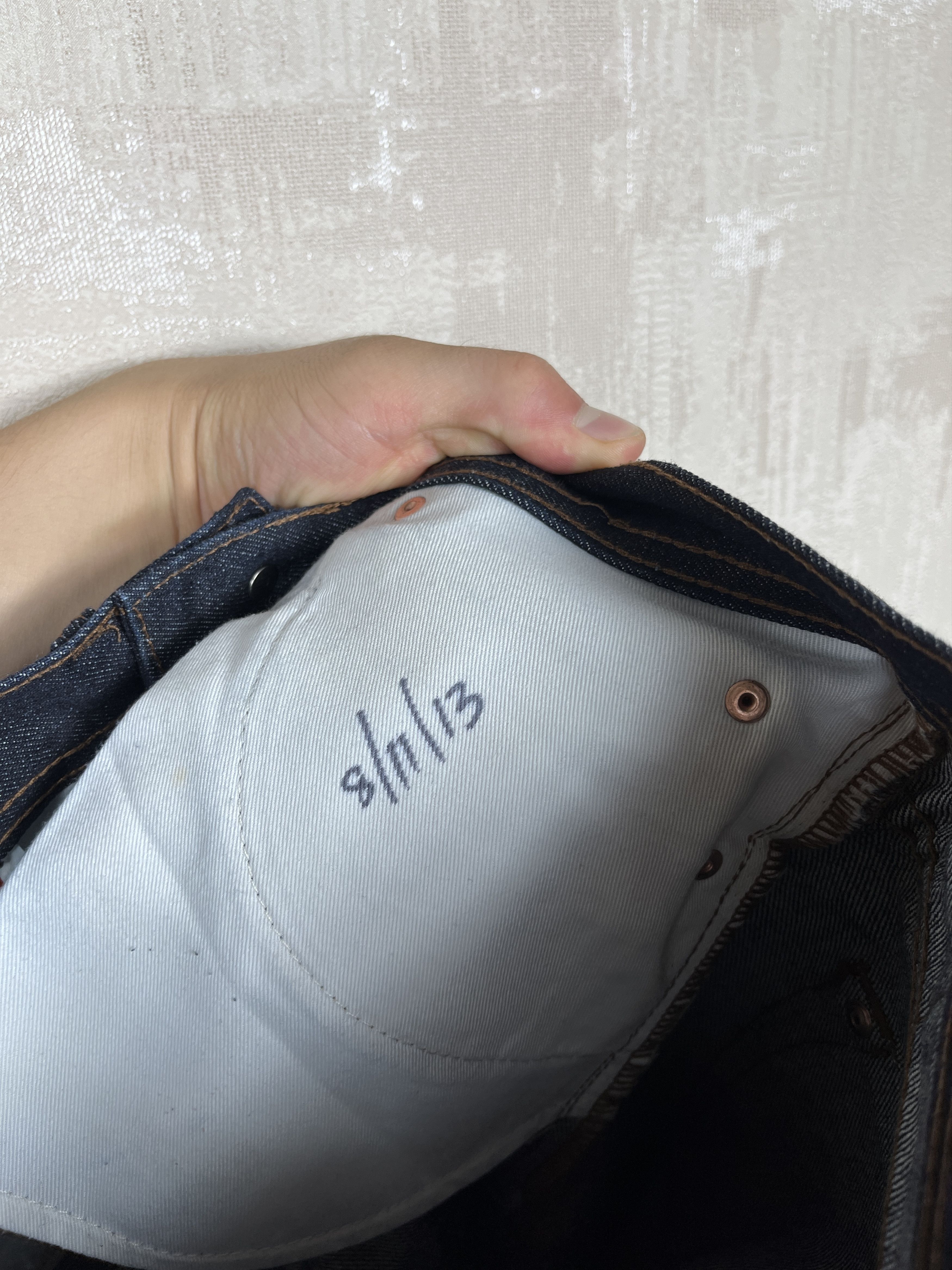 The Unbranded Brand The Unbranded Brand 14.5 oz Selvedge Jeans Skinny Fit Size US 30 / EU 46 - 24 Thumbnail