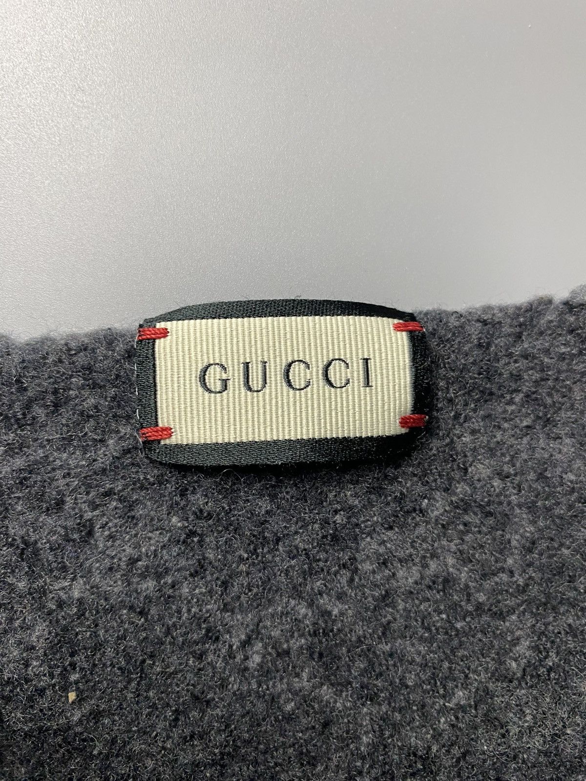 Gucci Gucci GG Logo Wool Monogram Scarf Size ONE SIZE - 4 Thumbnail