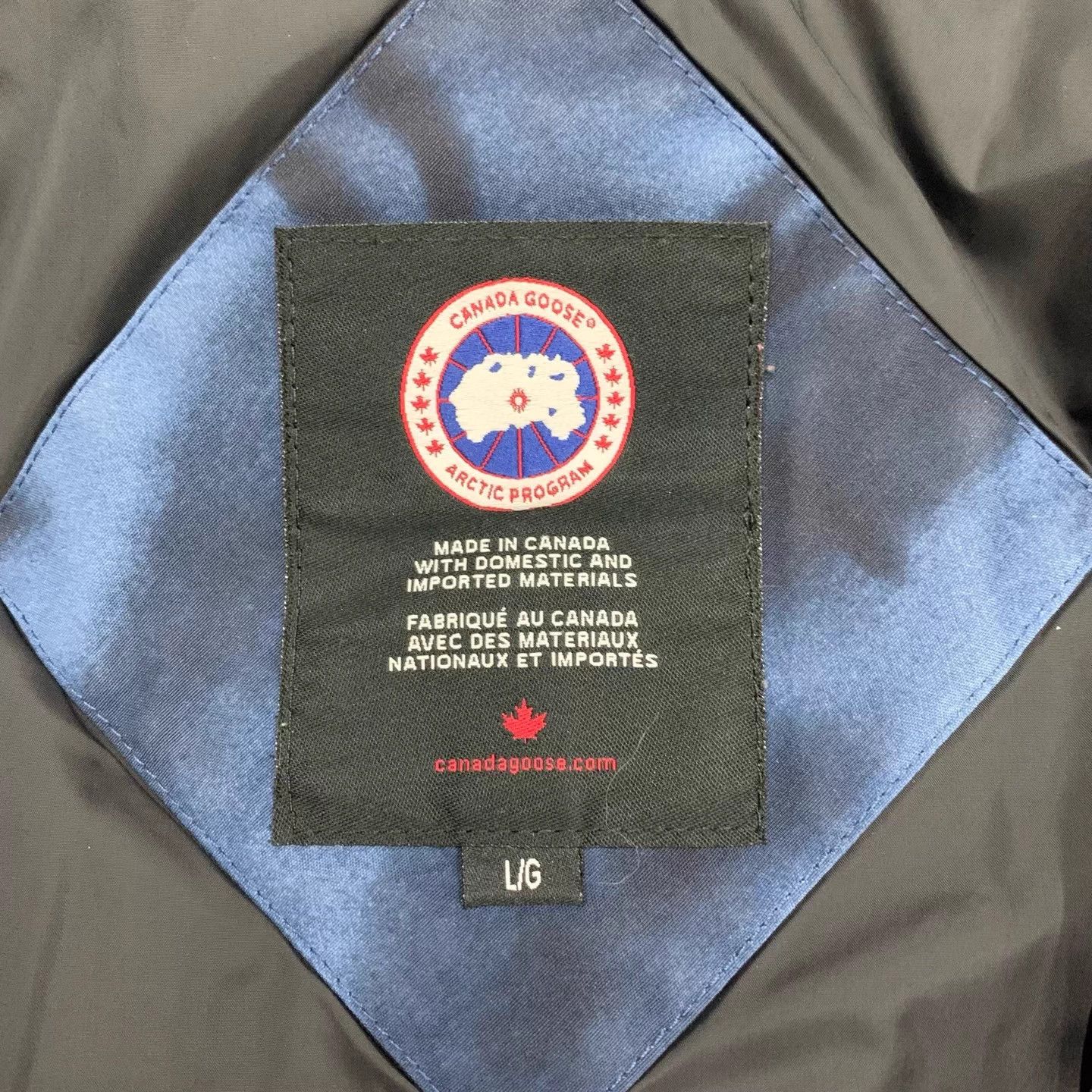 Canada Goose Canada Goose Blue Camo Down Jacket L 95 New LX1456 Size L / US 10 / IT 46 - 4 Thumbnail