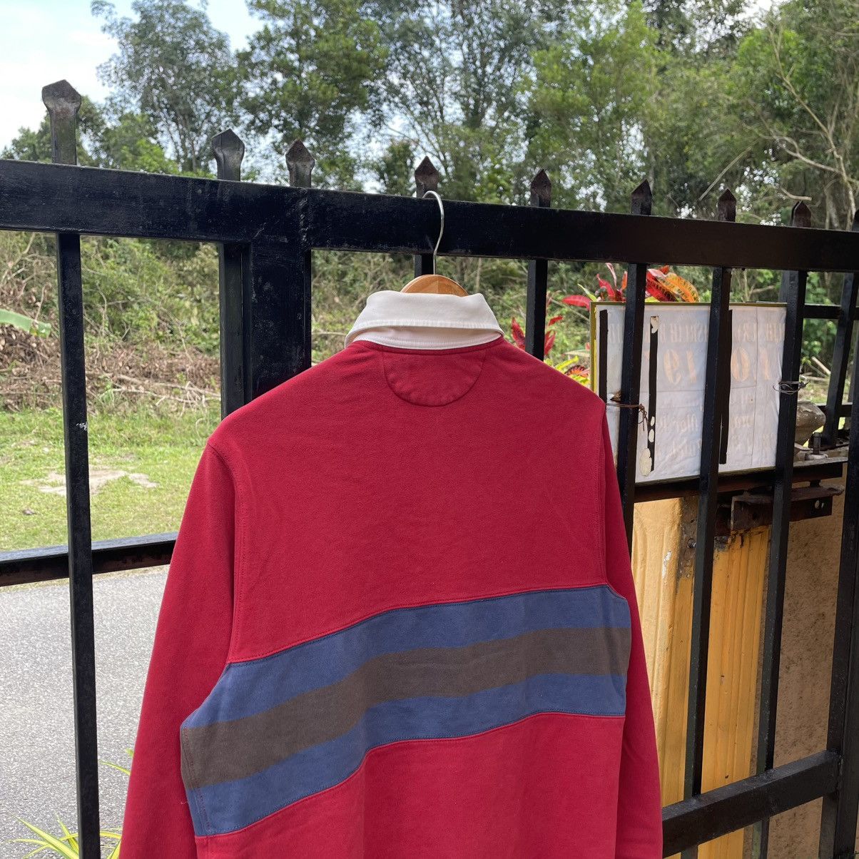 Polo Ralph Lauren 🔥Vintage Polo Ralph Lauren Tricolour Striped Rugby Shirts Size US M / EU 48-50 / 2 - 3 Thumbnail