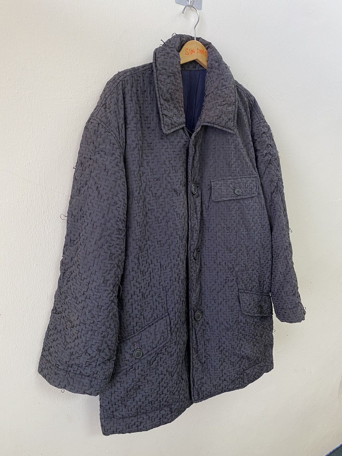 Issey Miyake Vtg Issey Miyake Sashiko Classic Nice Jacket Size US XL / EU 56 / 4 - 2 Thumbnail