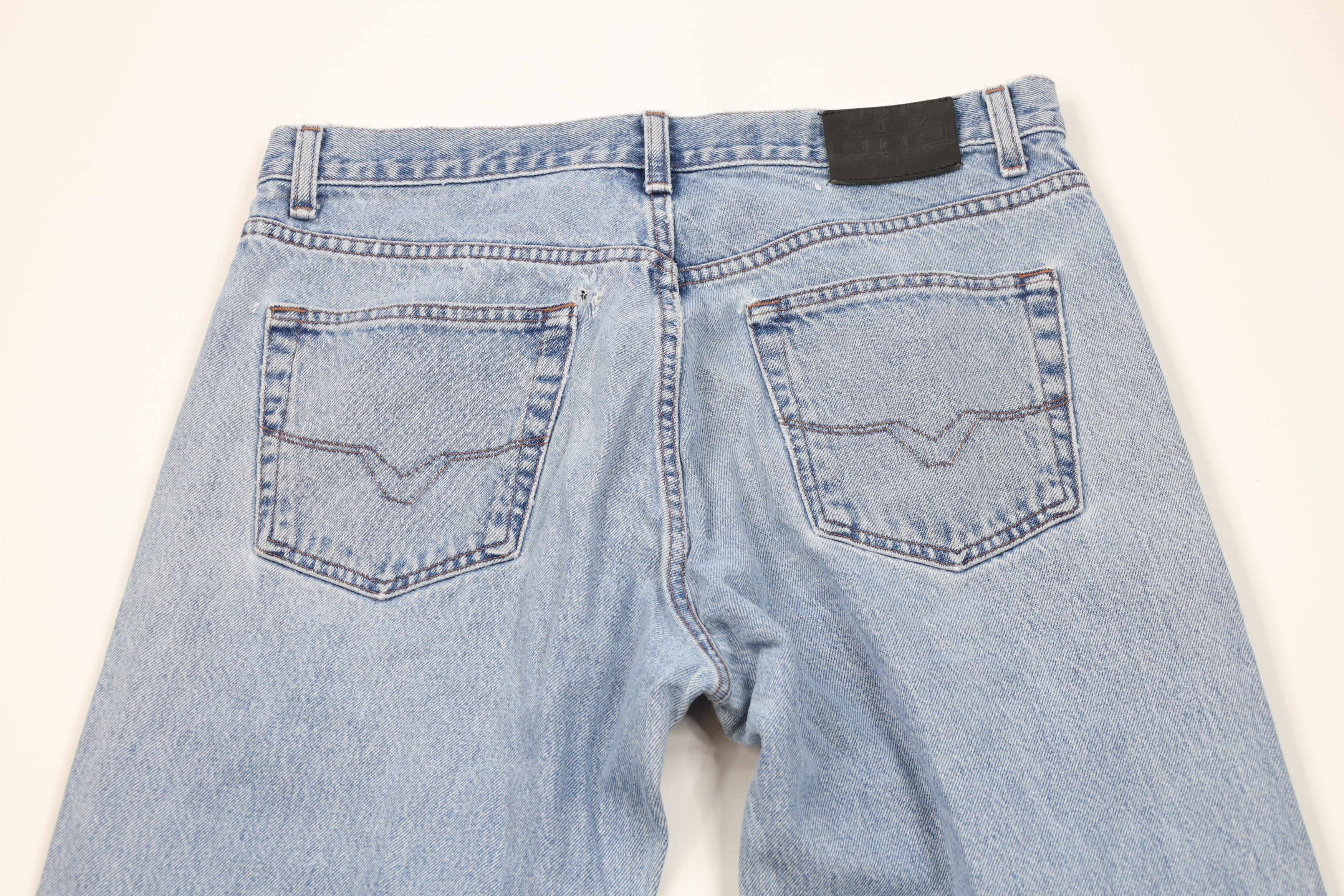 Harley Davidson × Vintage Vintage Harley Davidson Relaxed Fit Straight Leg Jeans Size US 34 / EU 50 - 10 Thumbnail