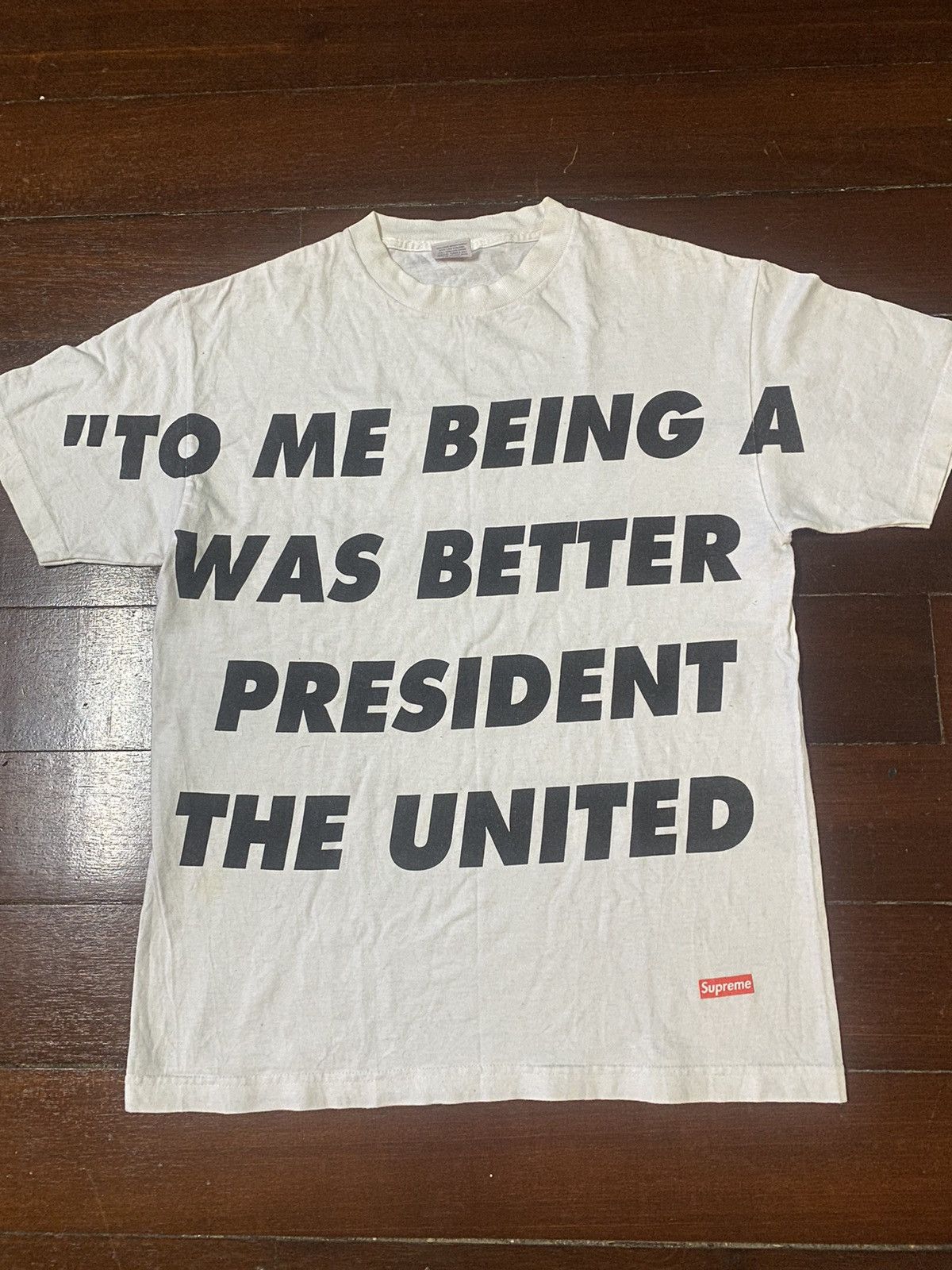 Supreme Vtg y2k Supreme Goodfellas Quote To Me Being A Gangster ss07 Size US M / EU 48-50 / 2 - 5 Thumbnail