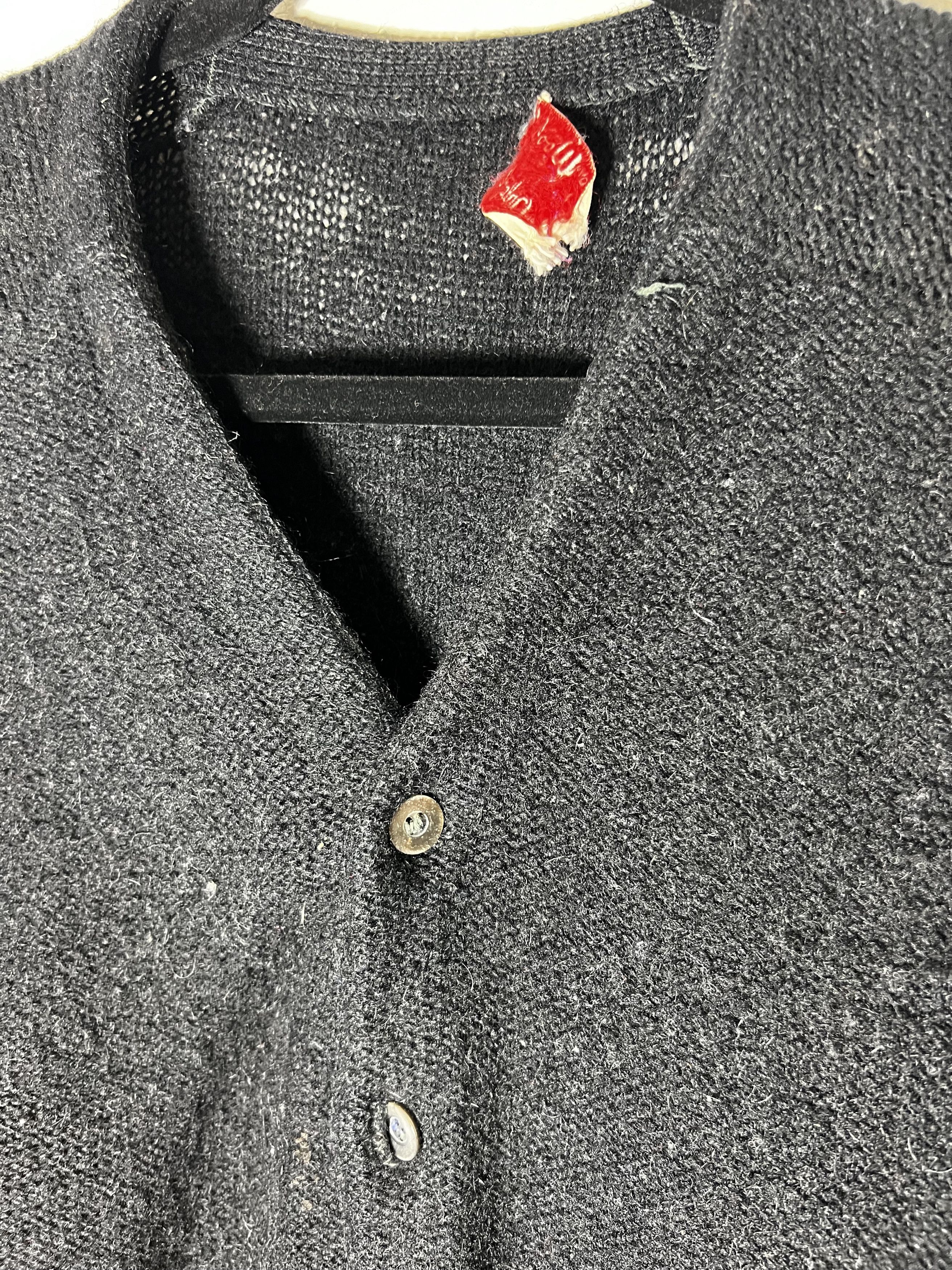Other × Vintage Vintage 40's-50's Wool, Alpaca, Orlon Acrylic Knit Sweater Size US S / EU 44-46 / 1 - 6 Thumbnail