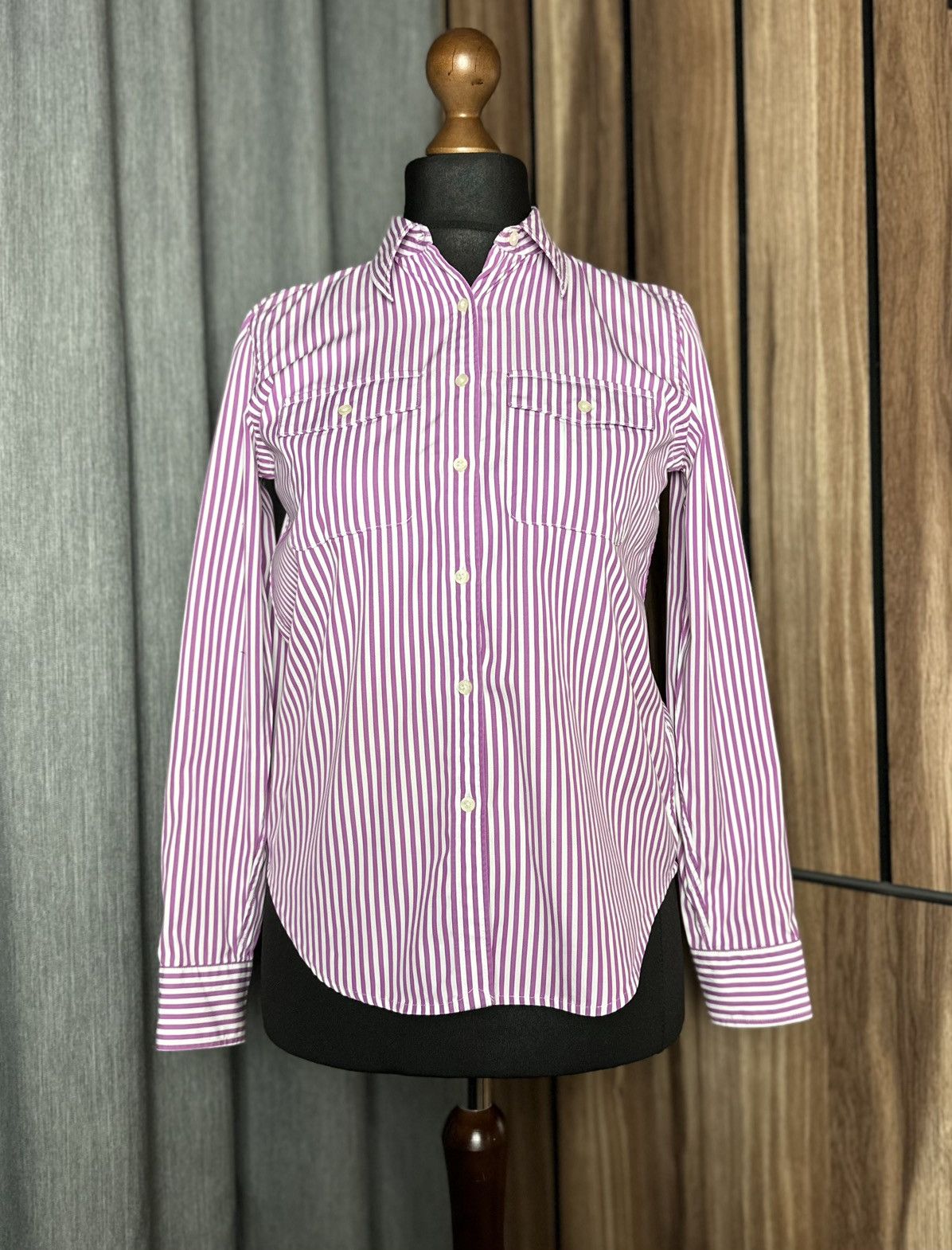 Ralph Lauren Lauren Ralph Lauren Striped Shirt Blouse Women's Size XS Size XS / US 0-2 / IT 36-38 - 1 Thumbnail