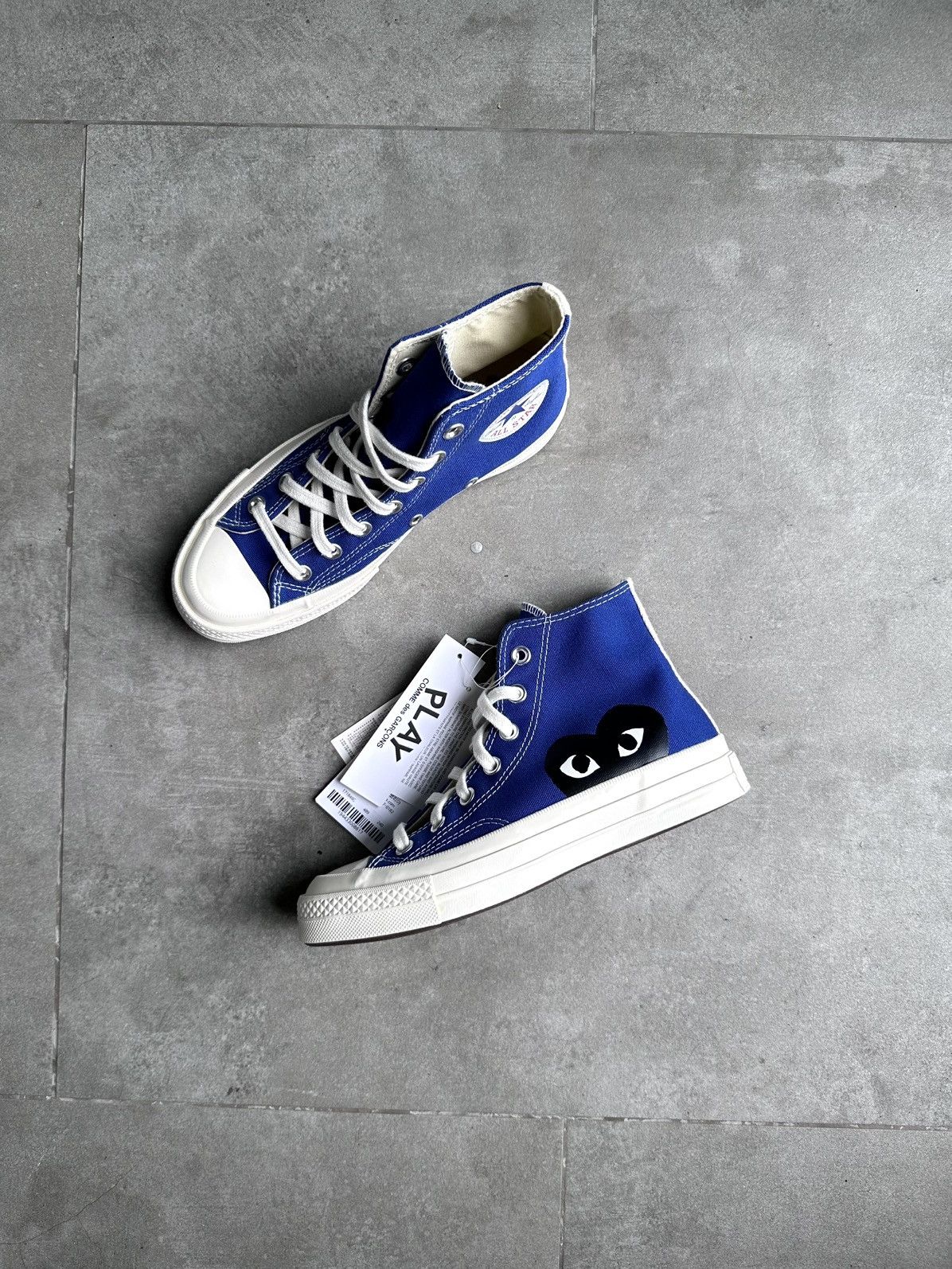 Comme des Garcons PLAY × Converse CDG PLAY x CONVERSE HI CHUCK TAILOR 70 Size US 7 / IT 37 - 2 Thumbnail