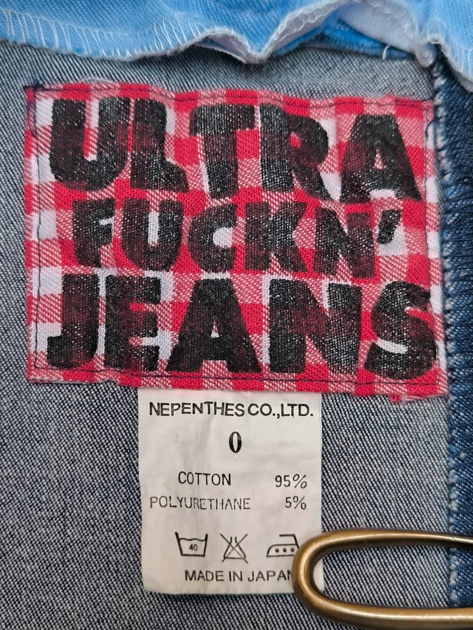 Nepenthes × Vintage Straight Denim Dresses Ultra Fuckn Jeans Nepenthes Size XS / US 0-2 / IT 36-38 - 6 Thumbnail