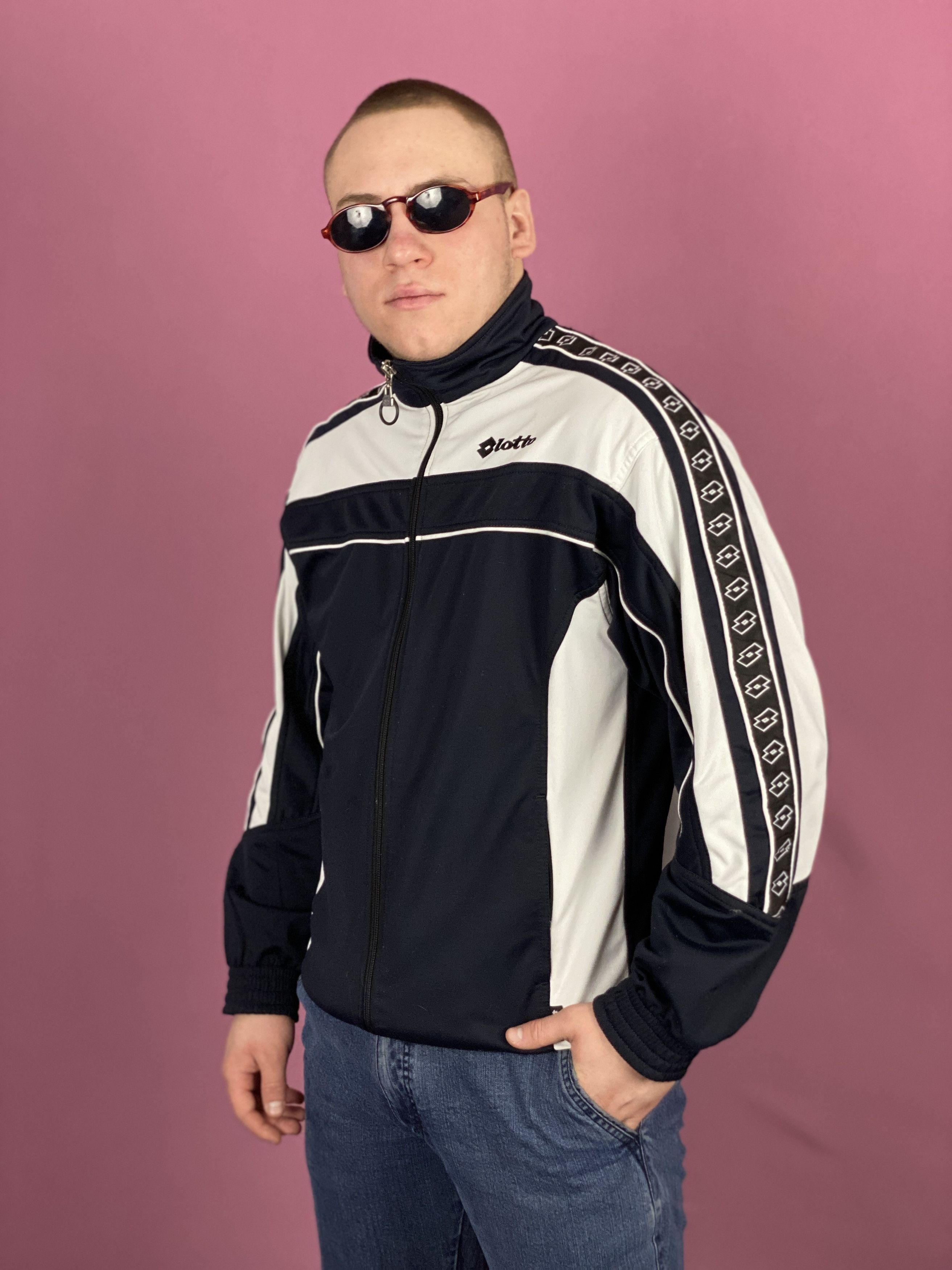 Lotto Sport × Vintage Lotto Vintage Men's Track Jacket - L Size US L / EU 52-54 / 3 - 2 Thumbnail