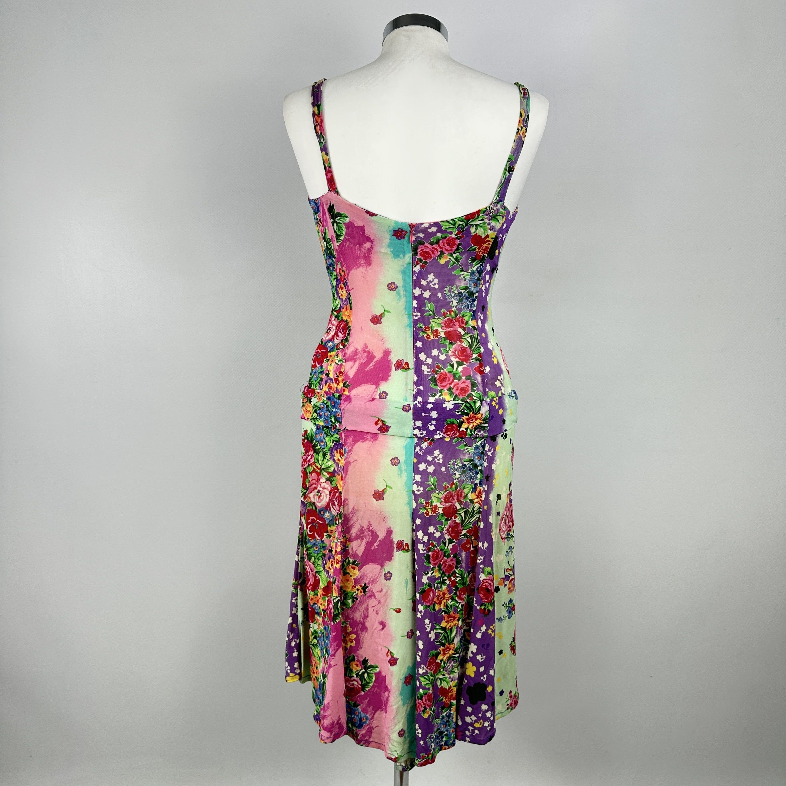 Versace Jeans Couture Abito Versace Jeans Couture Bretelline – 40 IT Size S / US 4 / IT 40 - 7 Thumbnail