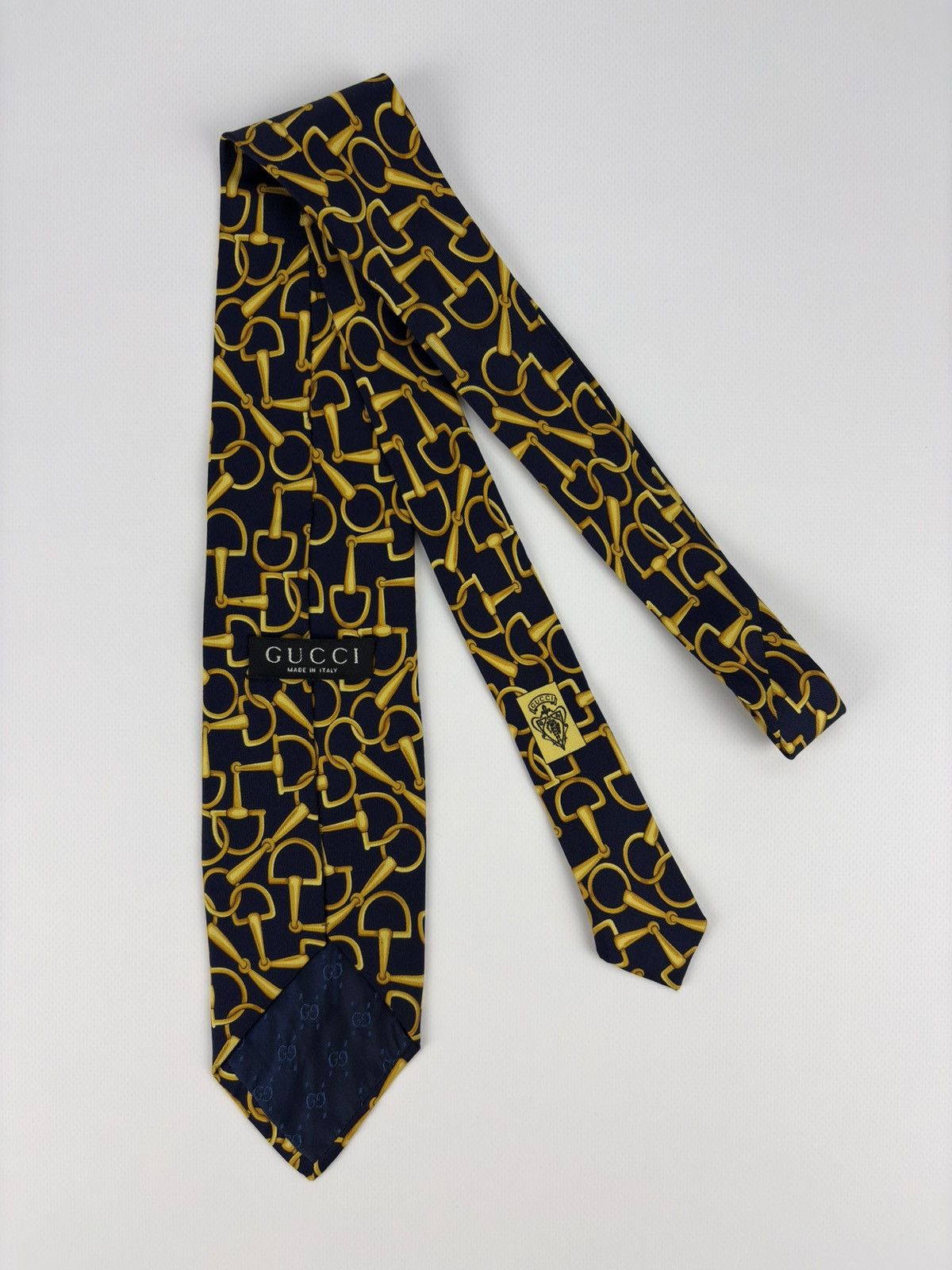 Gucci Gucci Vintage Silk Tie rare nice design Made in Italy Size ONE SIZE - 1 Thumbnail