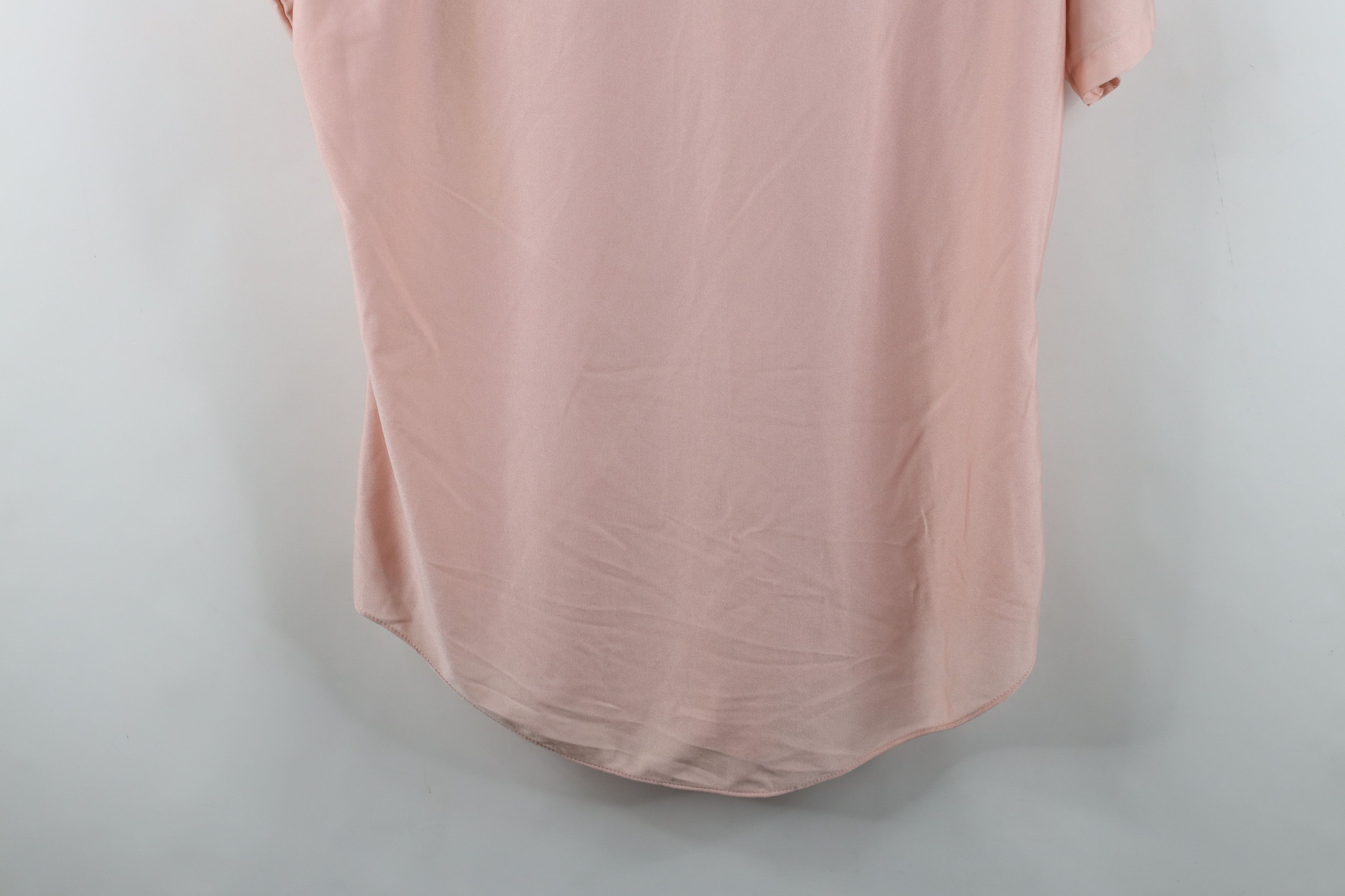 Vintage Vintage 70s Streetwear Short Sleeve Button Shirt Pink USA Size US M / EU 48-50 / 2 - 11 Thumbnail