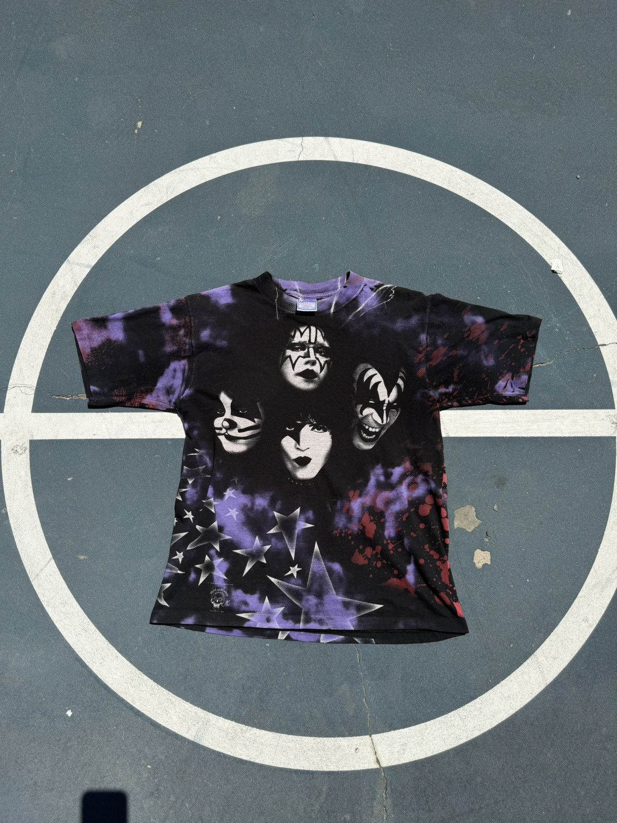 All Sport Vintage 1996 OG KISS Alive / WorldWide Tshirt. Size US L / EU 52-54 / 3 - 1 Thumbnail