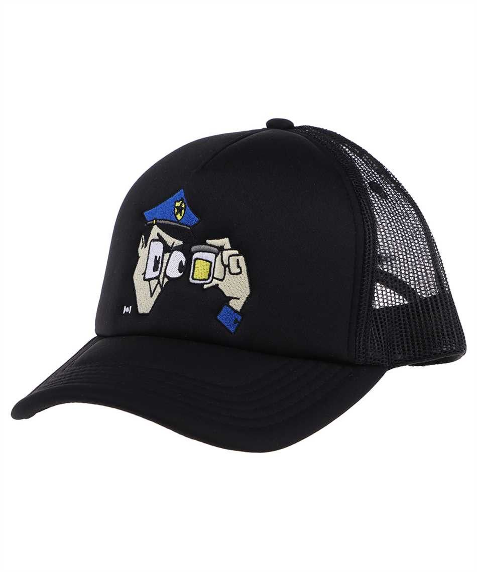 image of Nahmias O1Mle0424 Size: Os Drug Test Foam Trucker Hat In Black, Men's